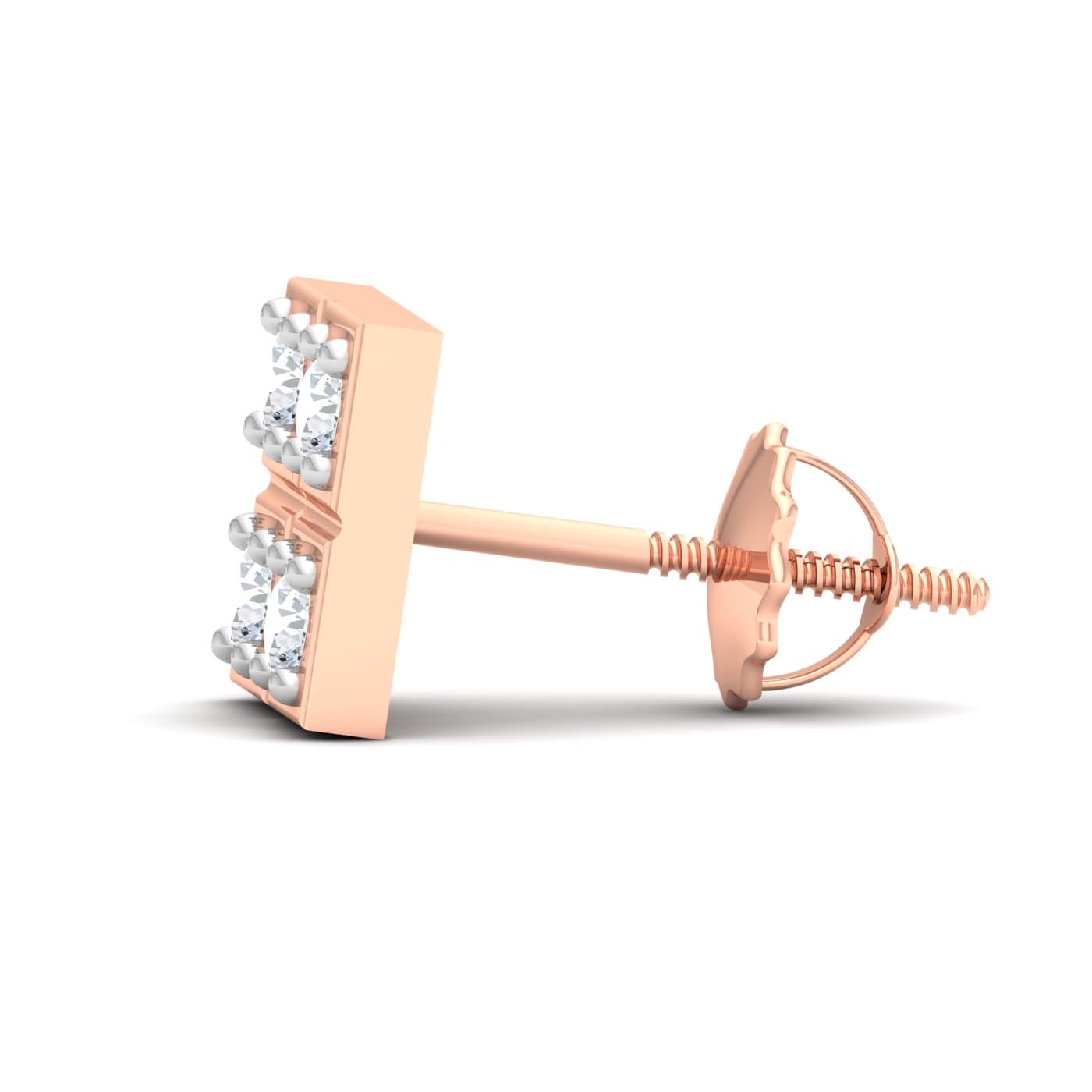 Dexter Diamond Stud Earring