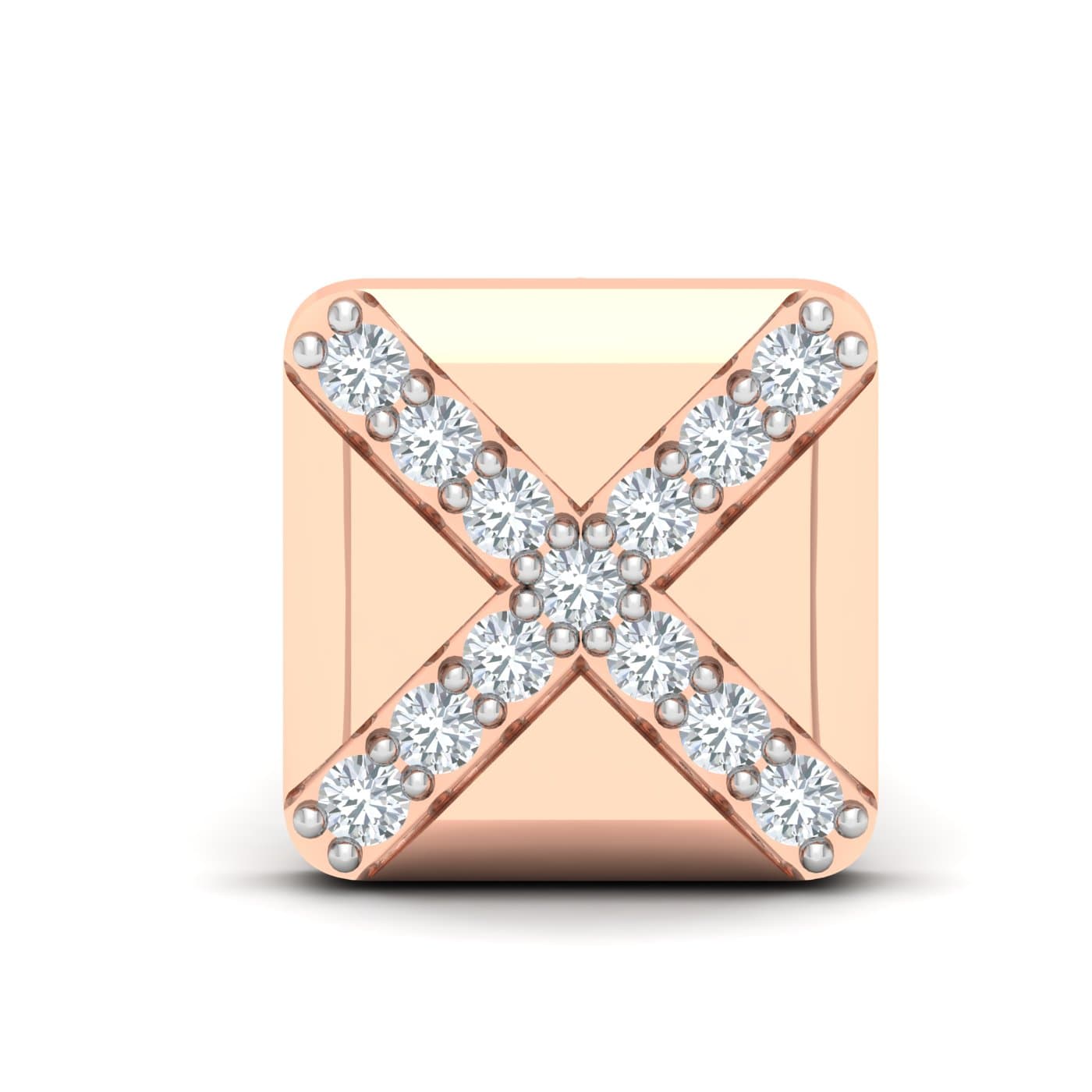 Kpop Style Diamond Studs For Men
