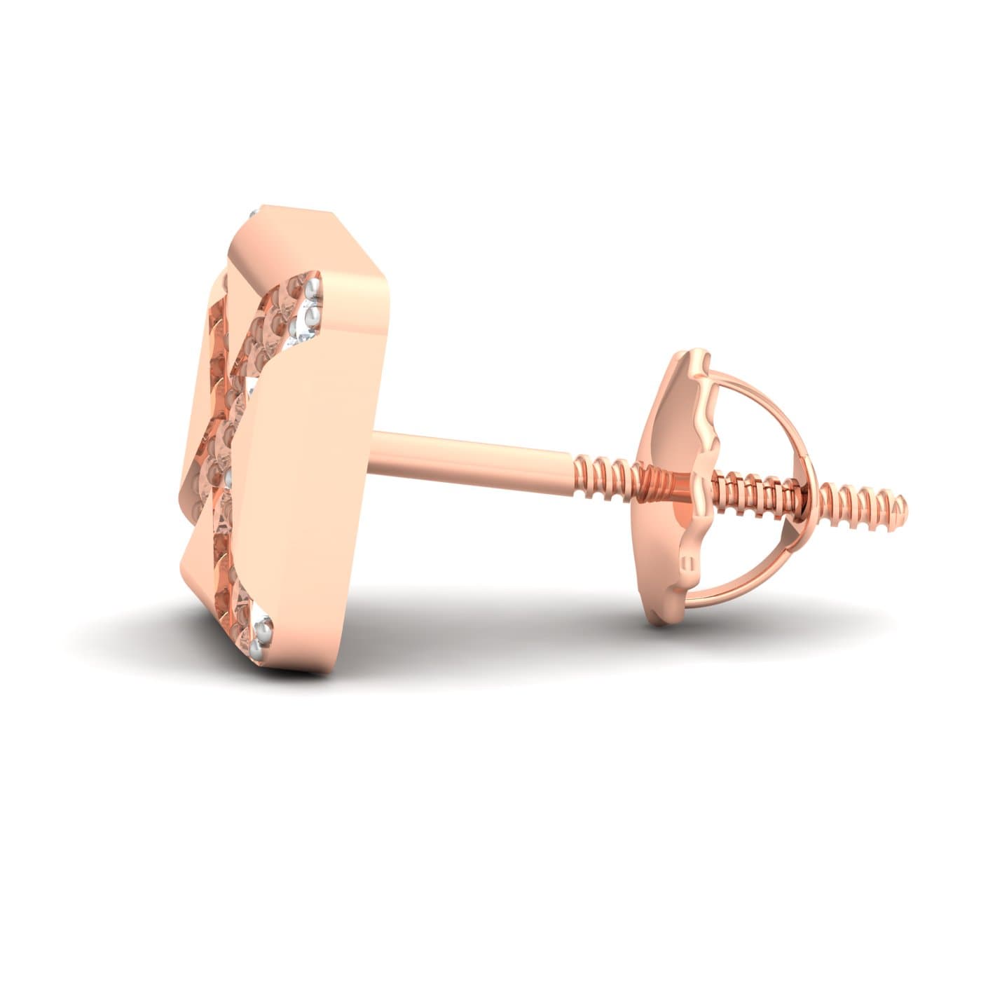 Kpop Style Diamond Studs For Men