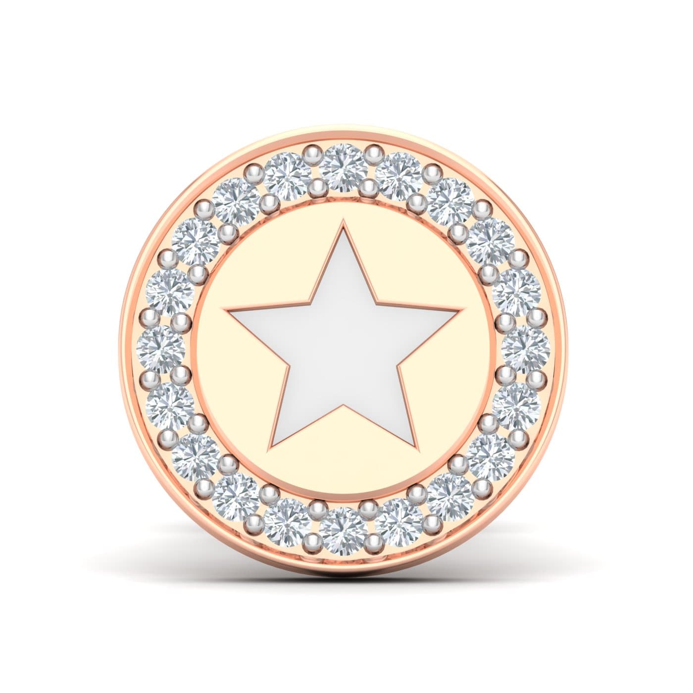 Astro Diamond Studs For Men