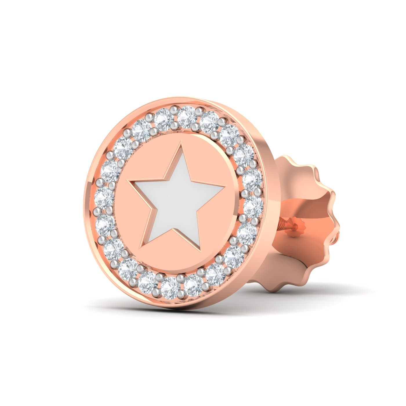 Astro Diamond Studs For Men