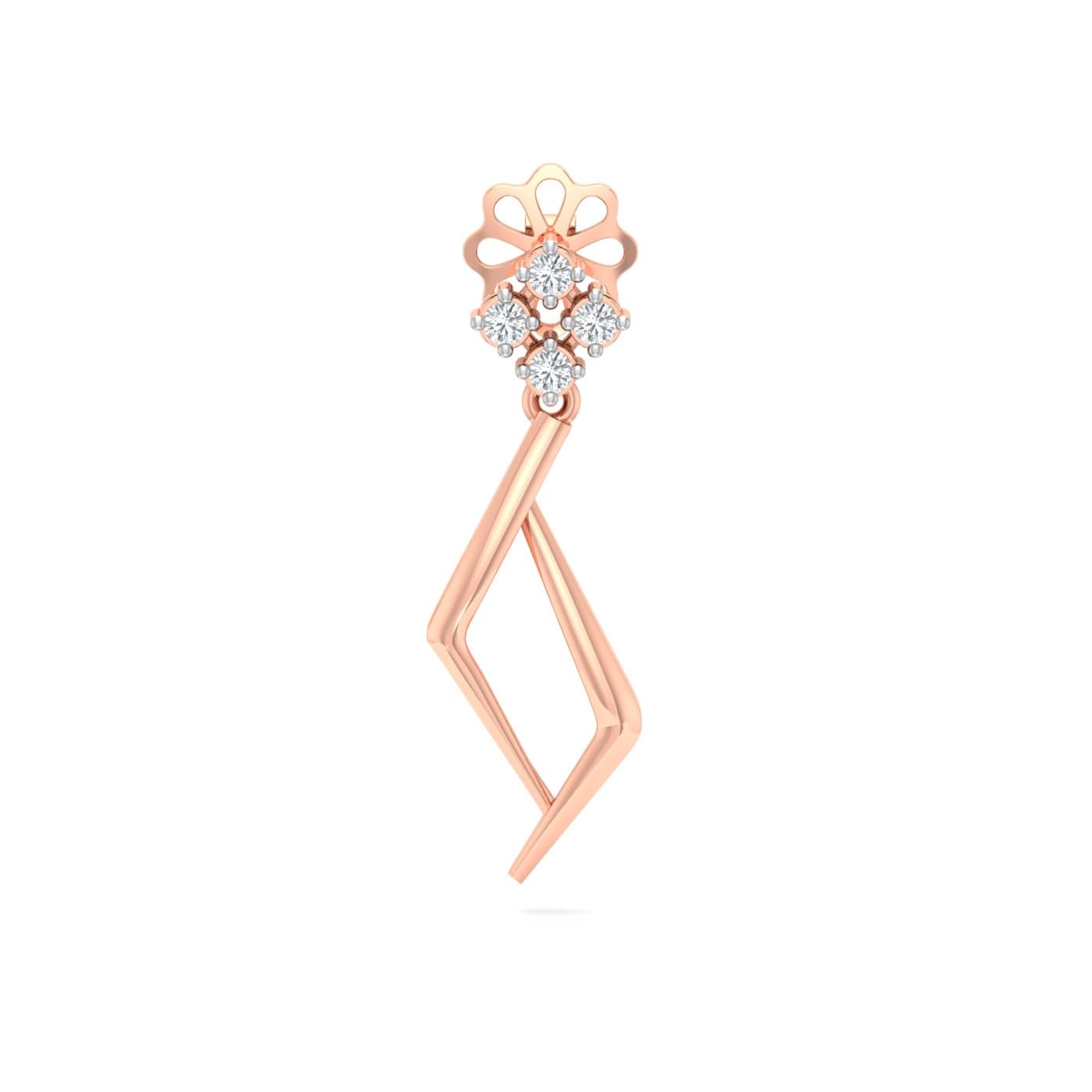 Rylee Diamond Drop Earrings