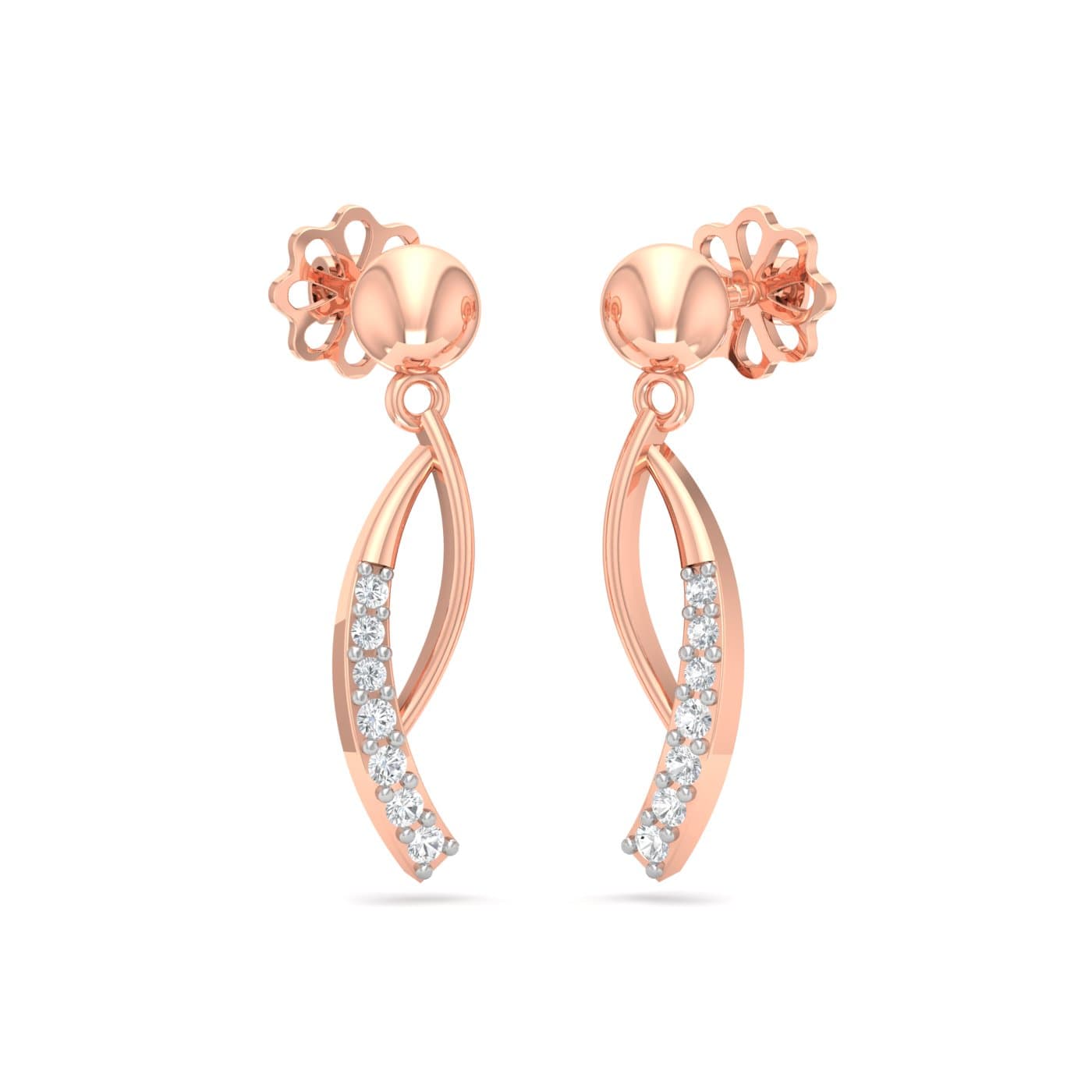 Brielle Elegant Diamond Earrings