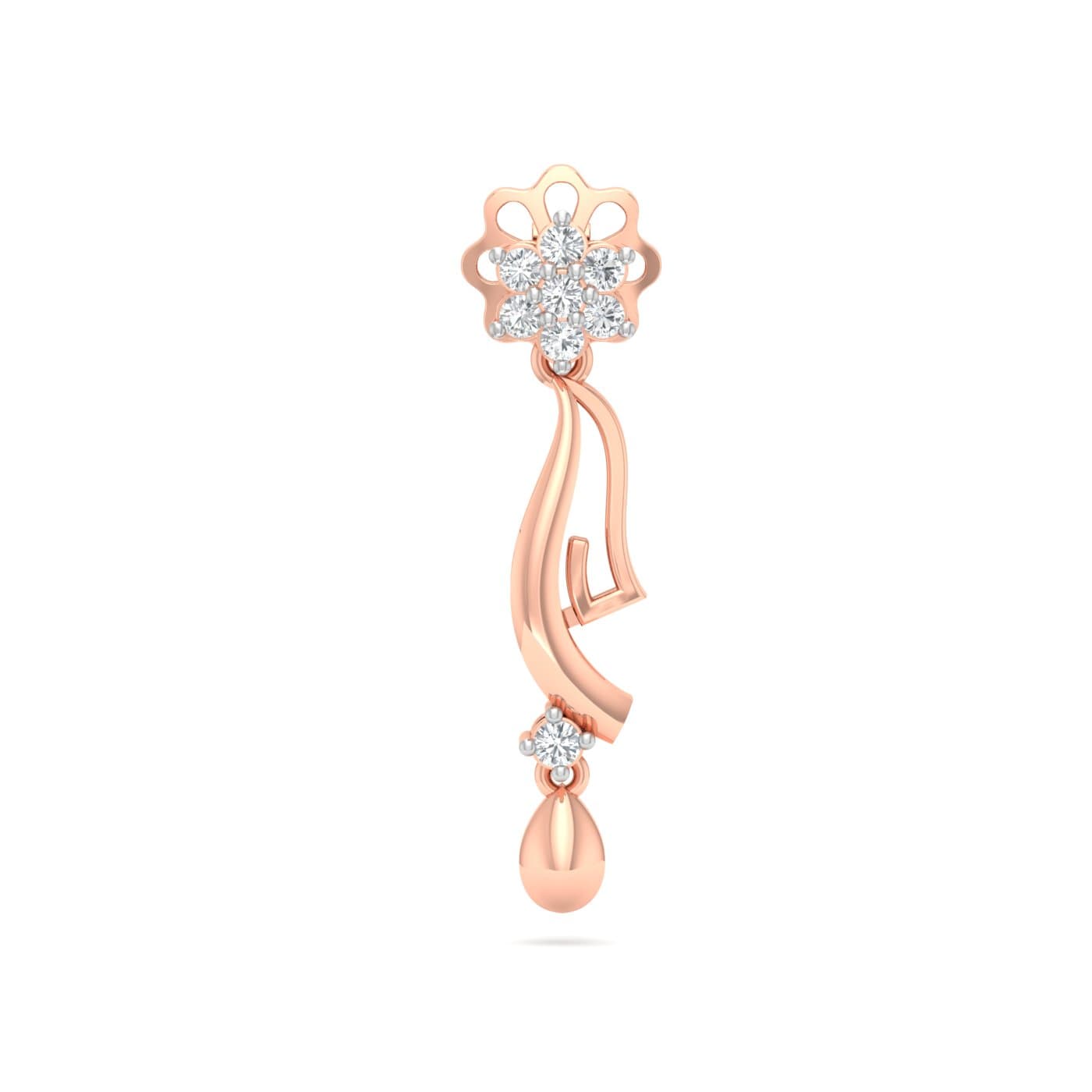 Druppel Diamond Earrings