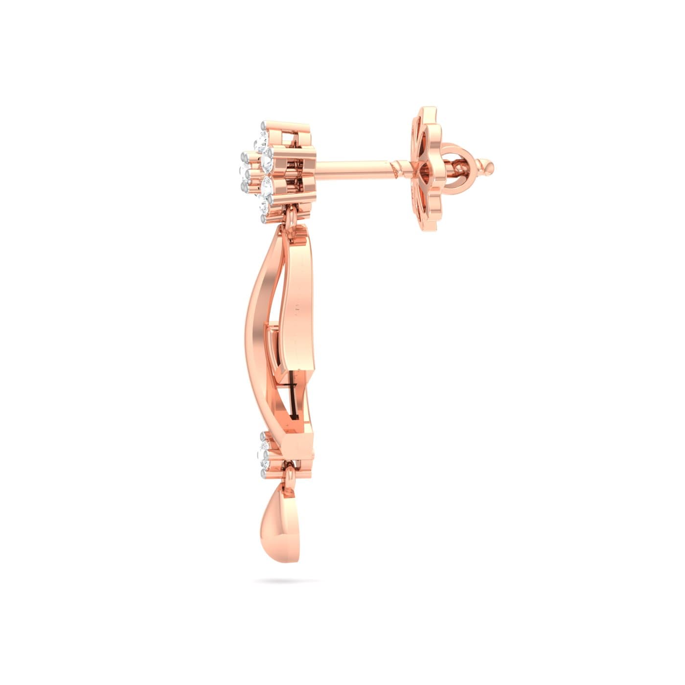 Druppel Diamond Earrings