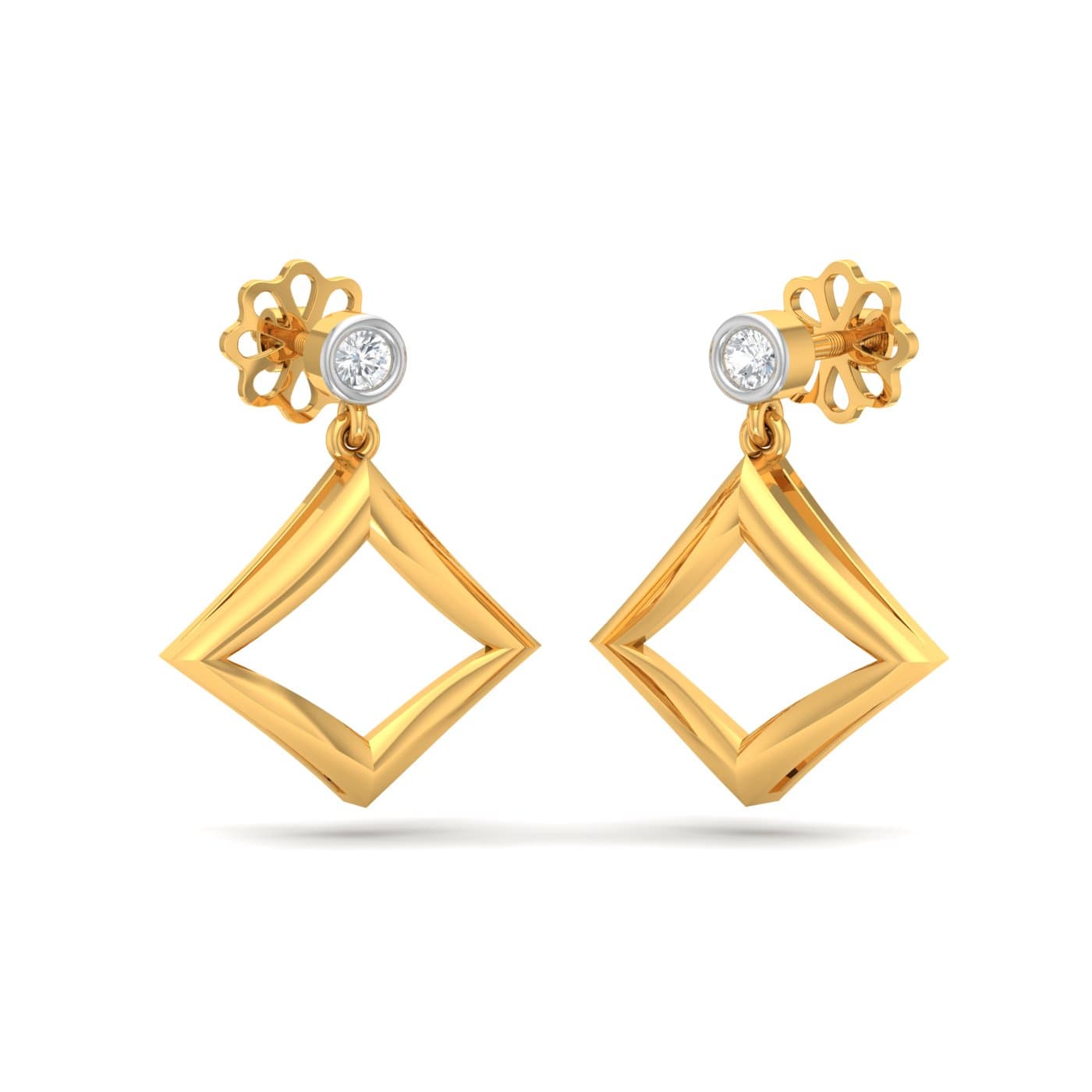 Aquilone Diamond Stud Earrings