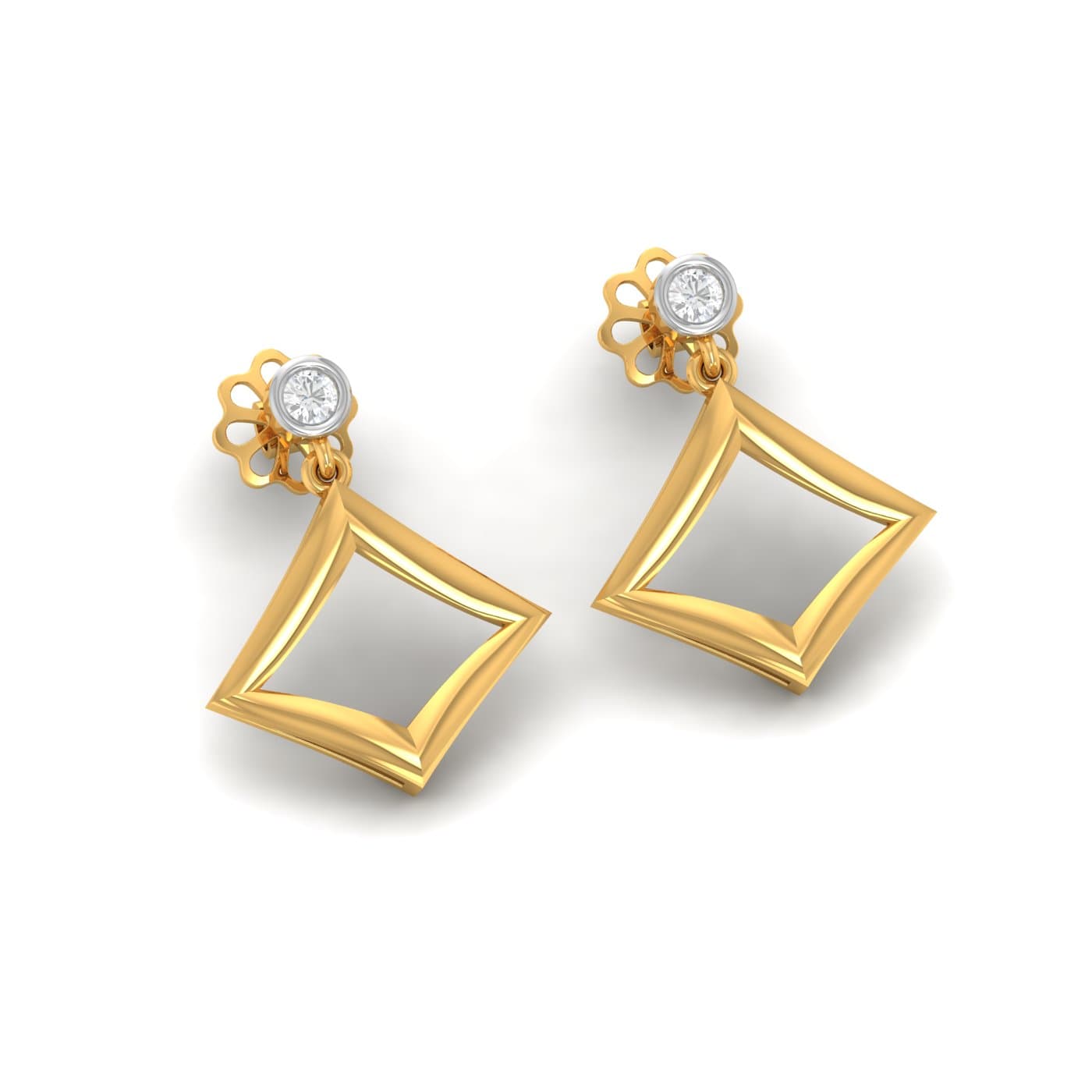 Aquilone Diamond Stud Earrings