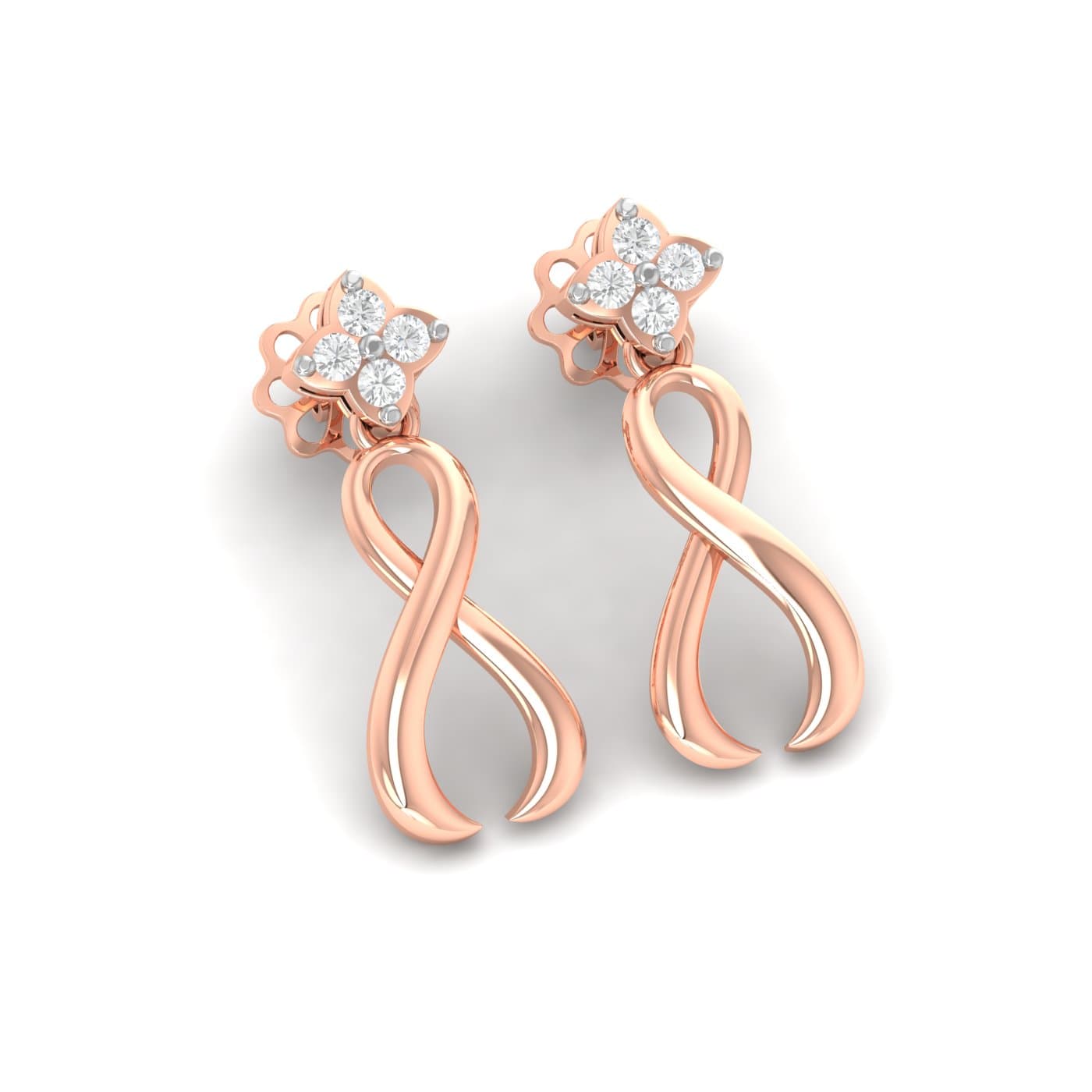 Nerine Diamond Drop Earrings