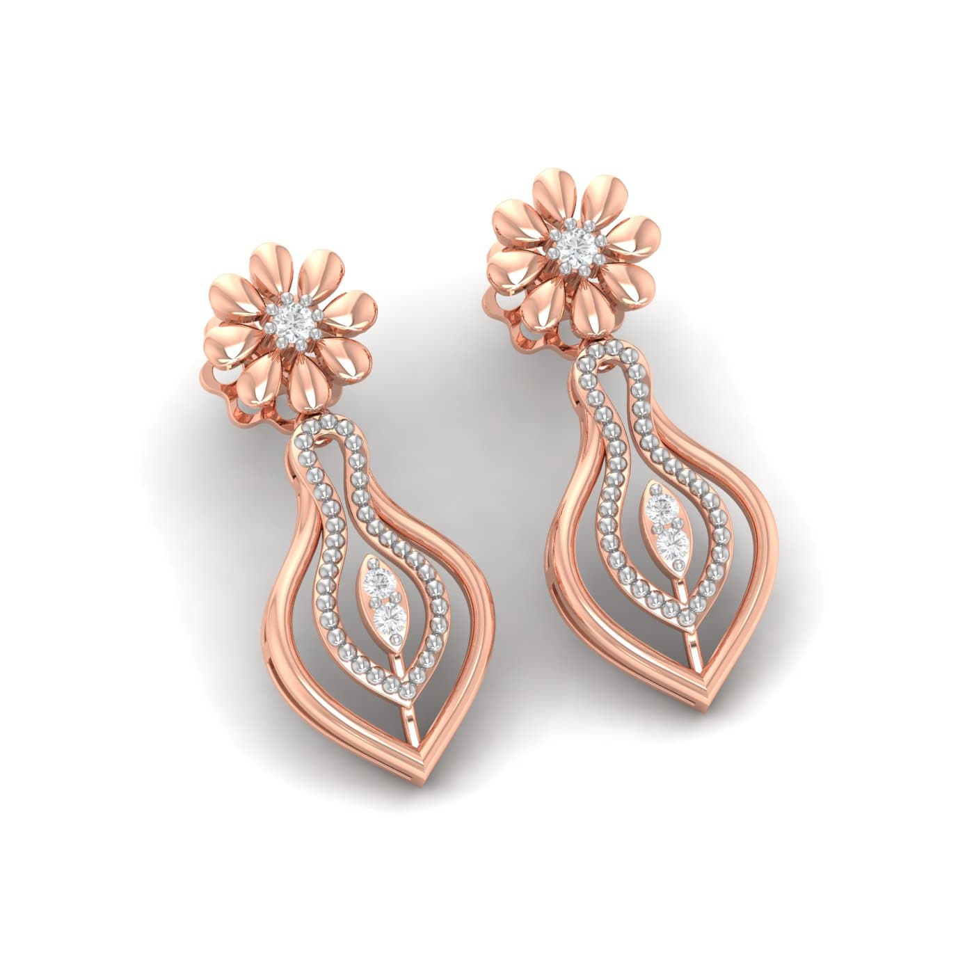 Patrin Diamond Drop Earrings