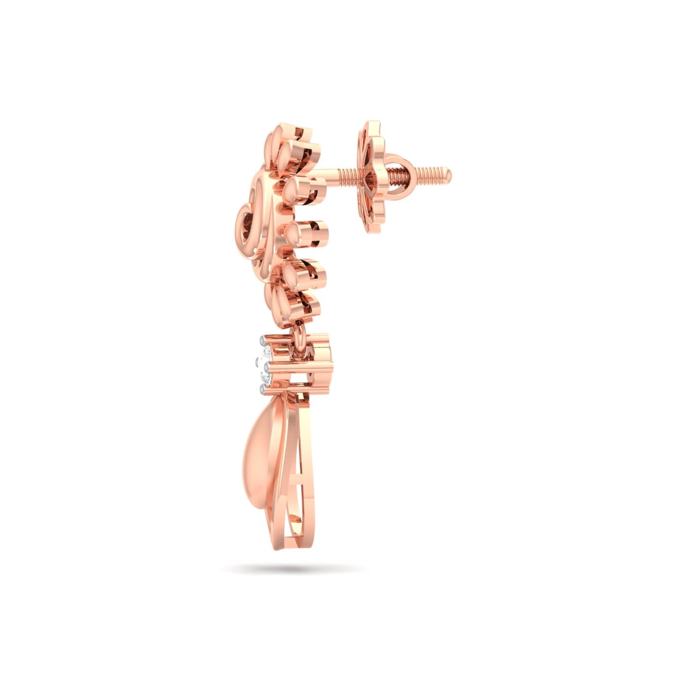 Sun Drop Diamond Earrings