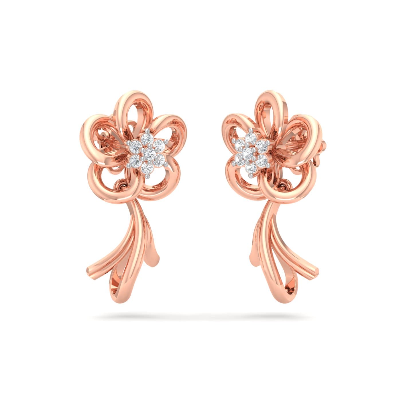 Sakura Diamond Earrings