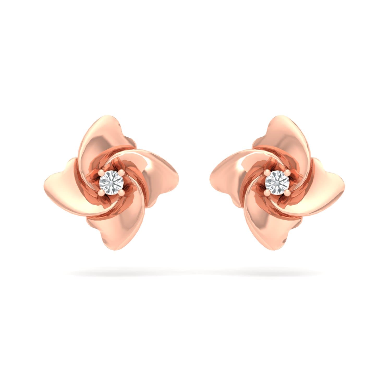 Daisy Single Stone Studs