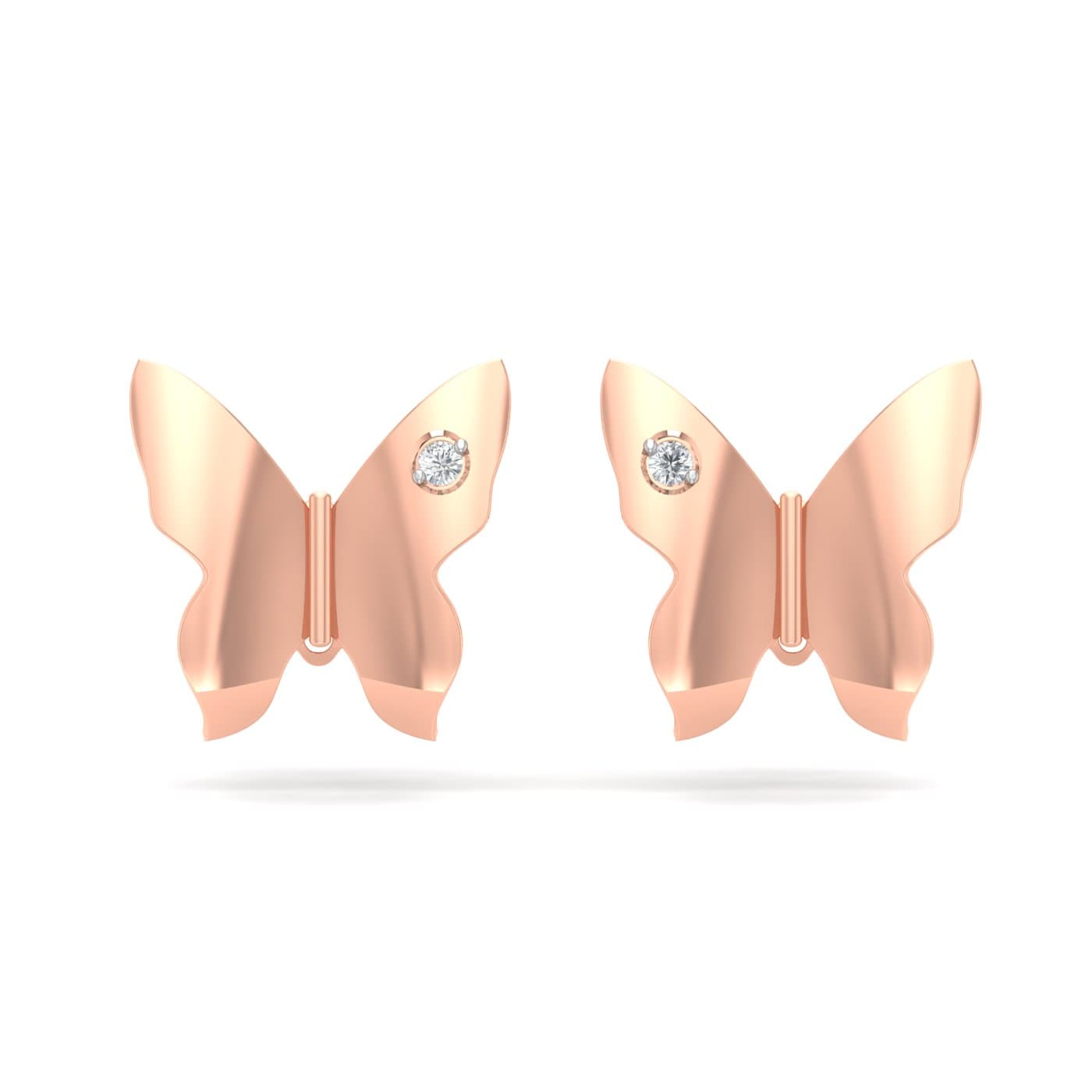 Butterflies Diamond Studs