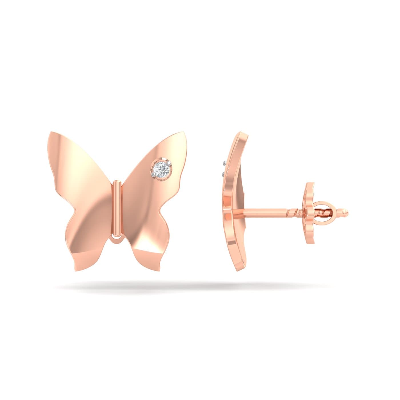 Butterflies Diamond Studs