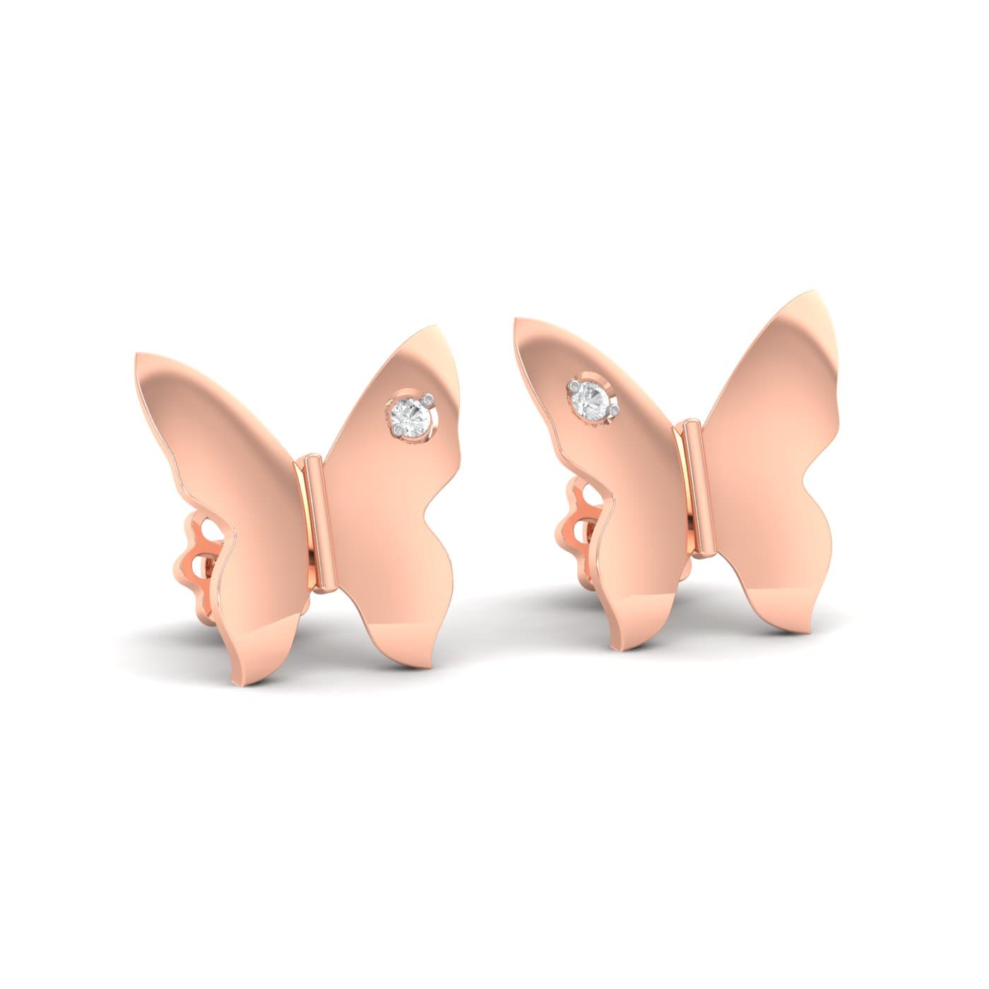 Butterflies Diamond Studs