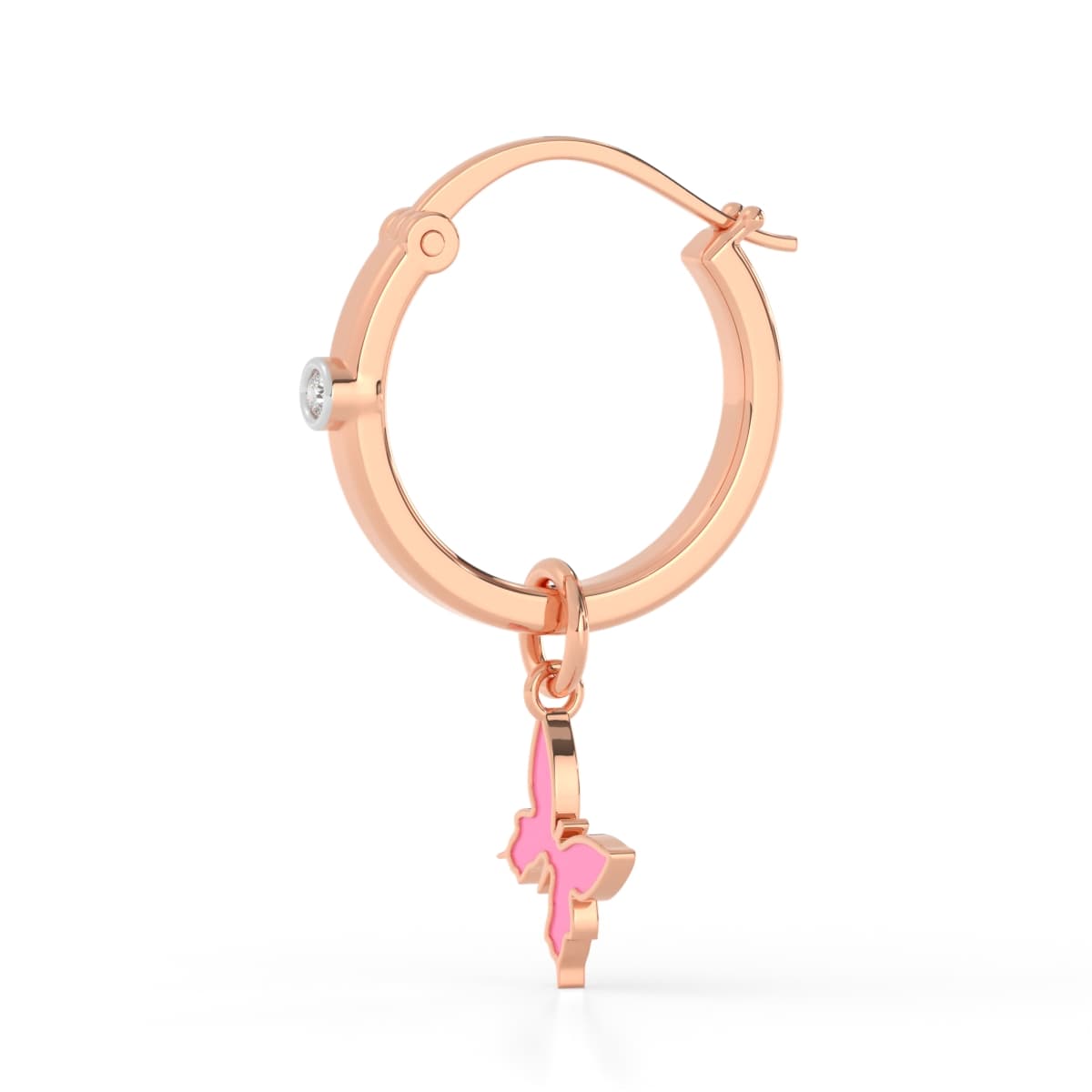 Moth Dazzle Diamond Earring