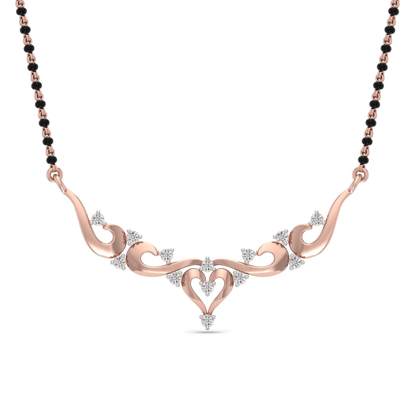 Akshara Diamond Gold Mangalsutra