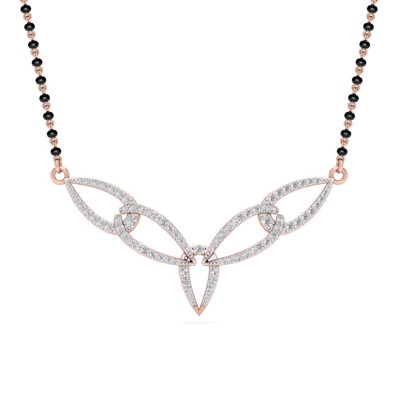 Meera Office Wear Diamond Mangalsutra