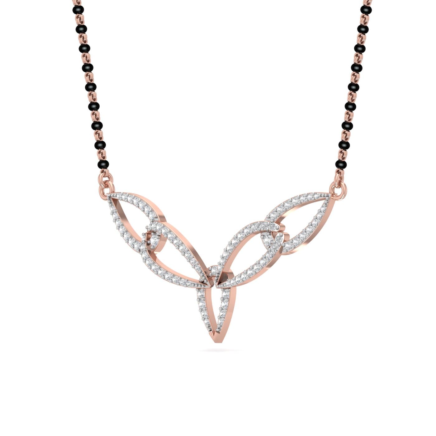 Meera Office Wear Diamond Mangalsutra