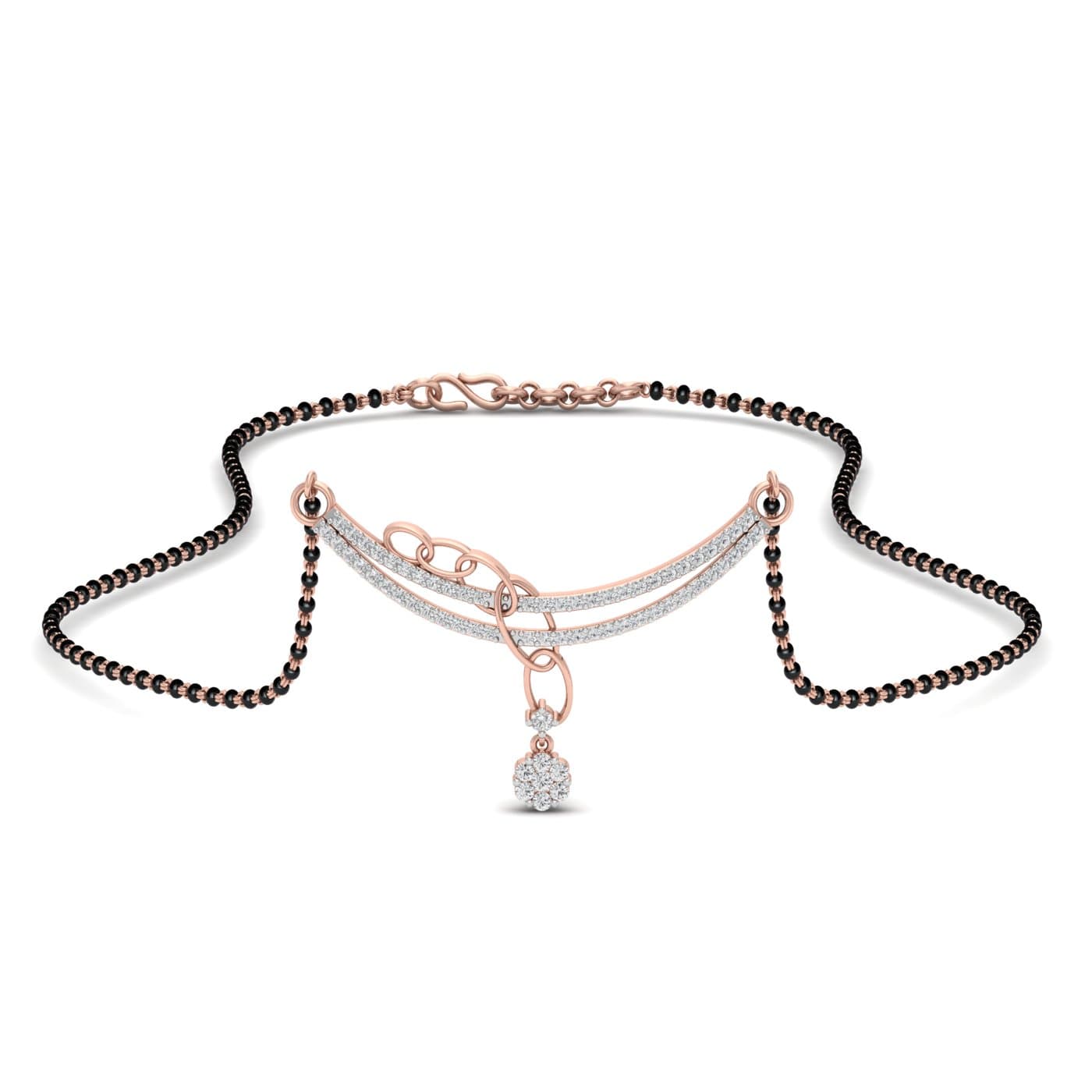 Pallavi Fleur Diamond Mangalsutra