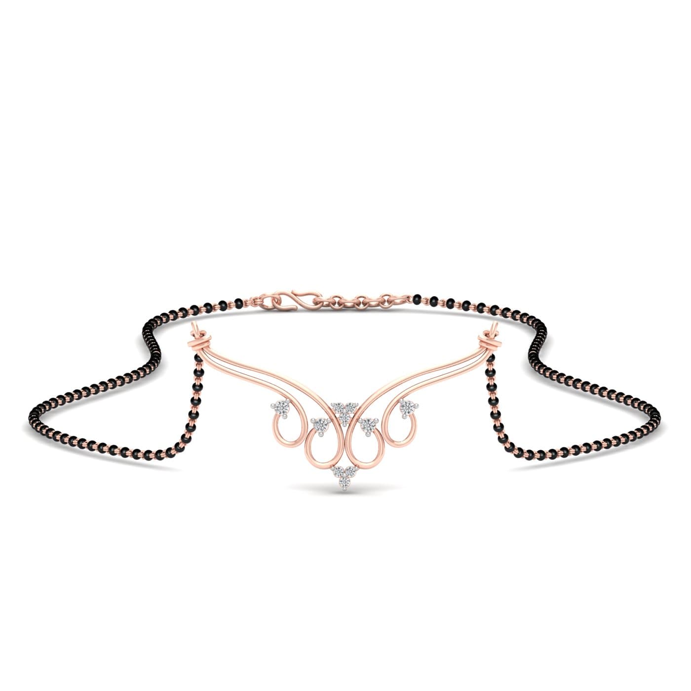 Jagvi Lightweight Diamond Mangalsutra
