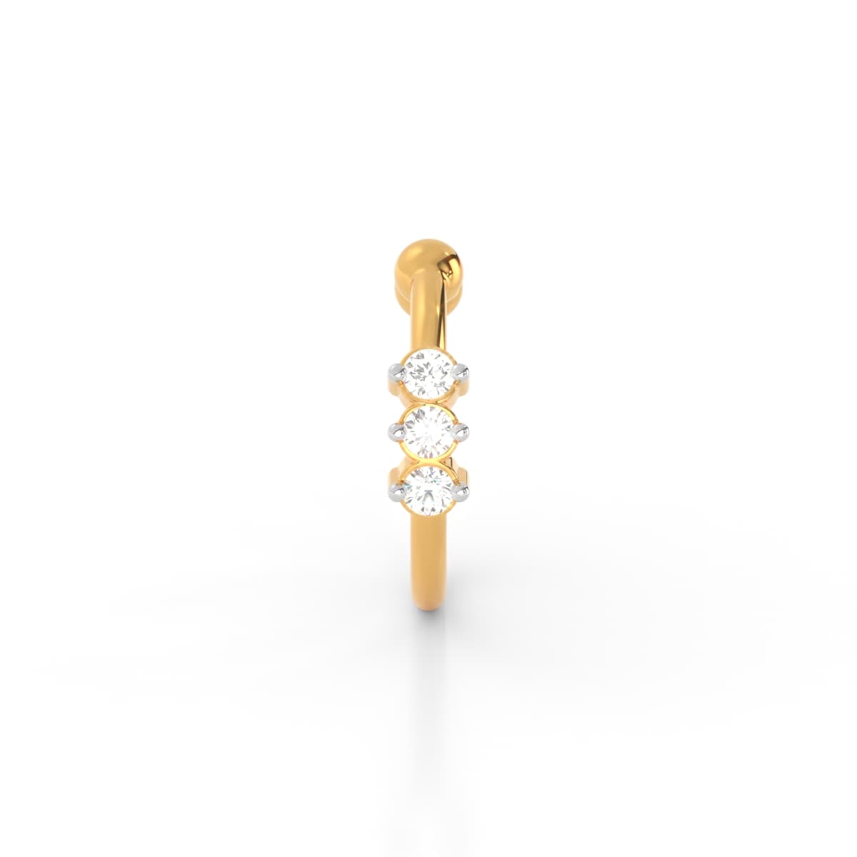 Princeza Diamond Nose Ring