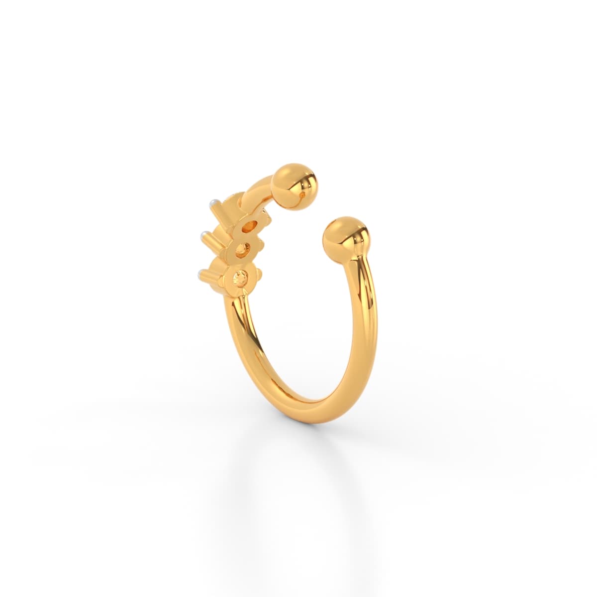 Princeza Diamond Nose Ring