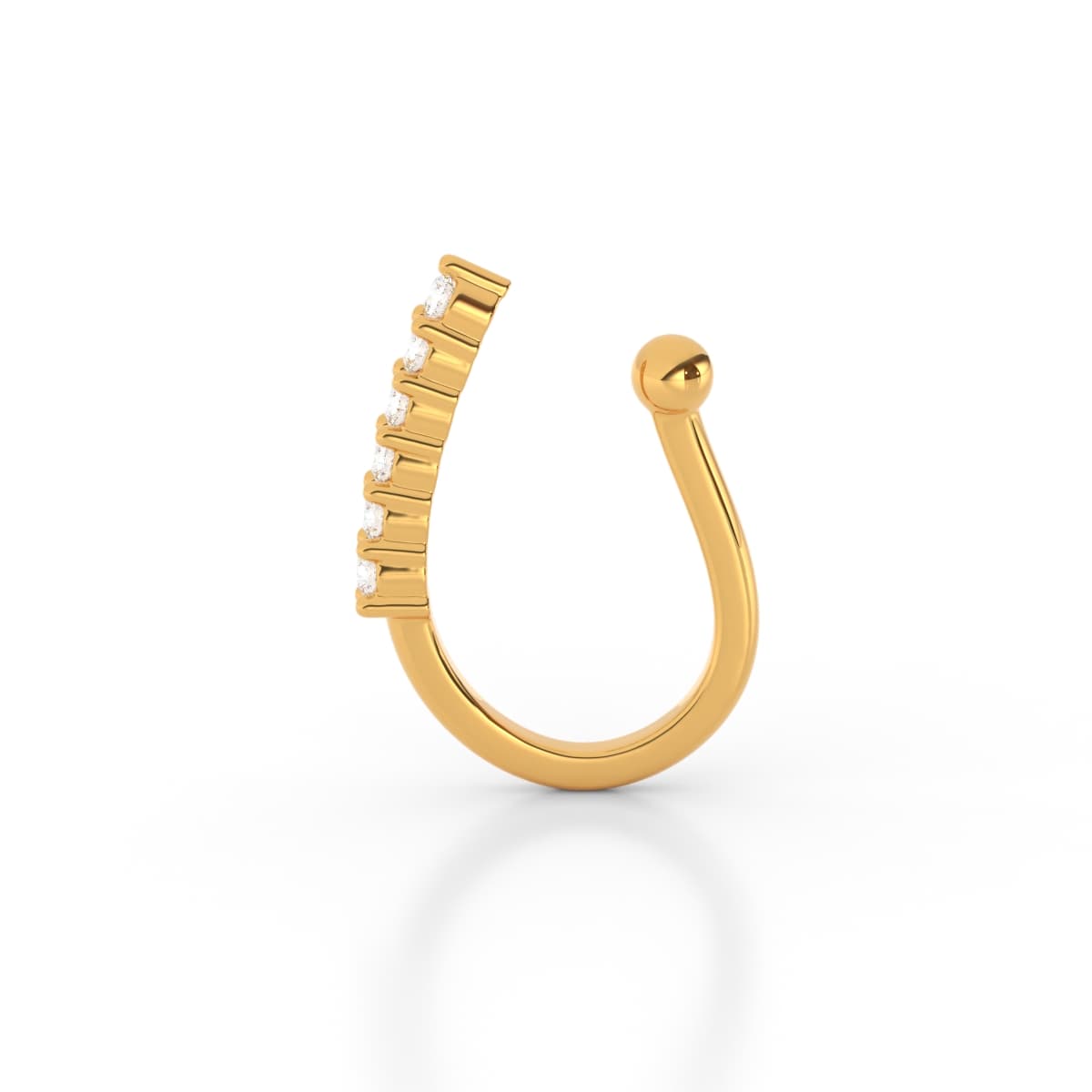 Lekha Diamond Nose Ring