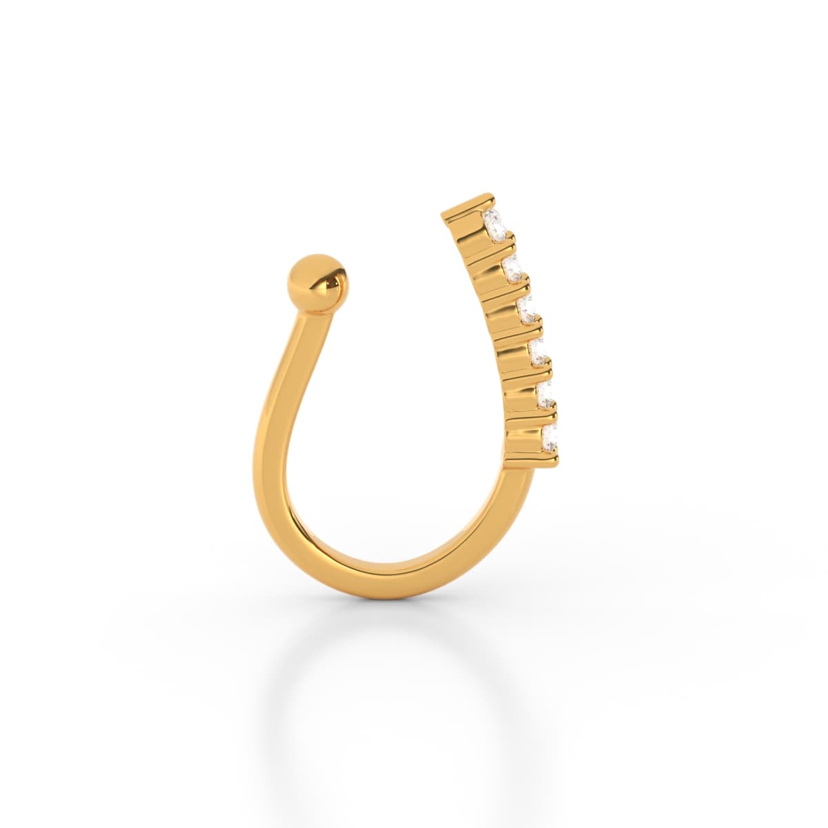 Lekha Diamond Nose Ring