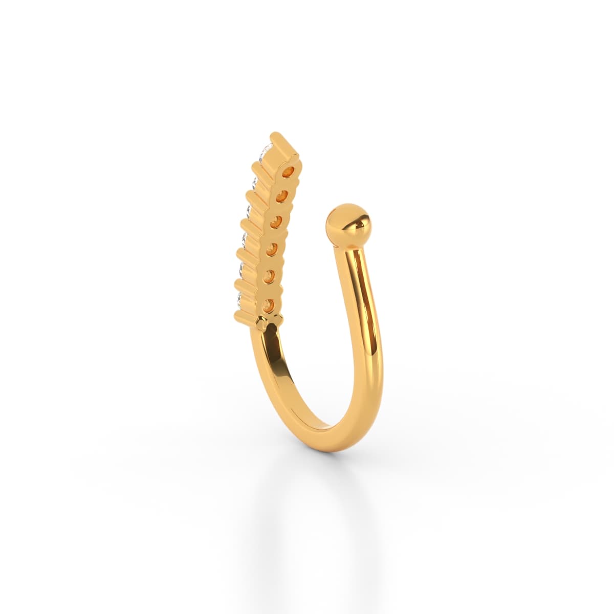 Lekha Diamond Nose Ring