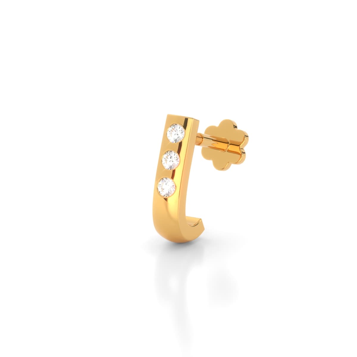 Bina Diamond Nose Pin