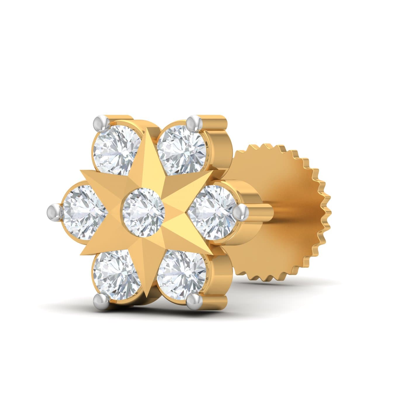 Starfleur Diamond Nosepin