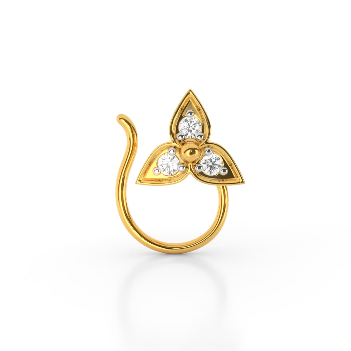 Daksha Petal Diamond Nosepin