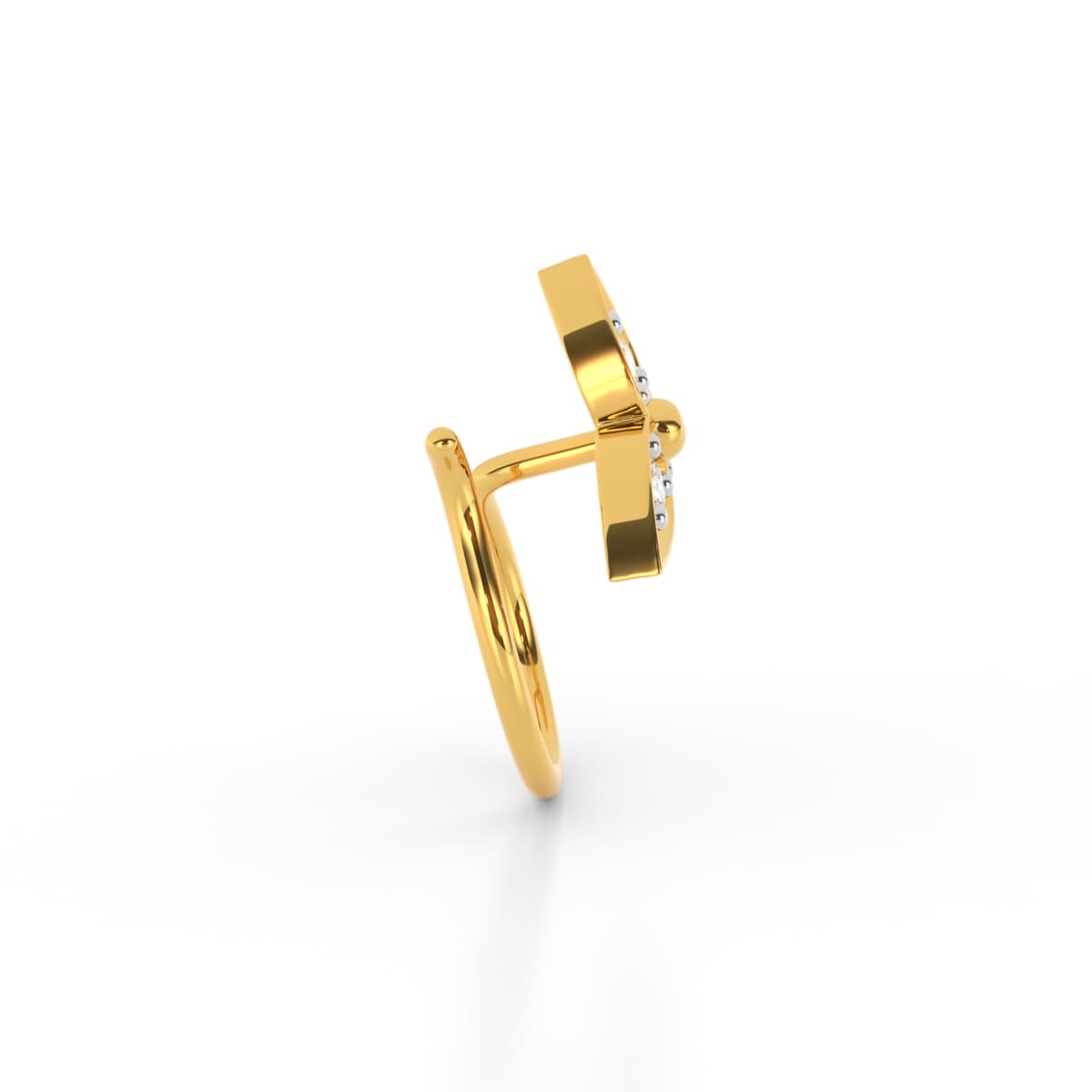 Daksha Petal Diamond Nosepin