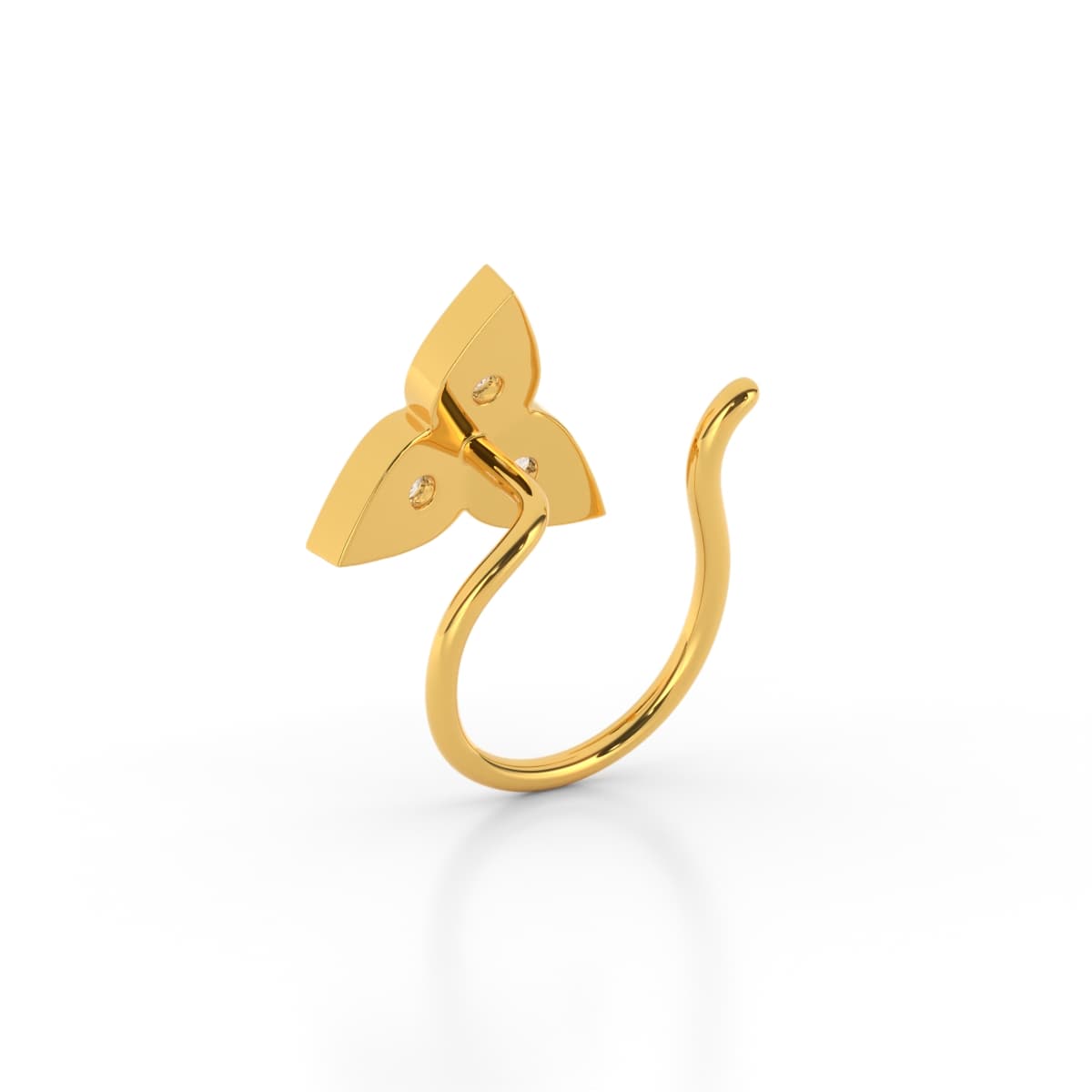 Daksha Petal Diamond Nosepin
