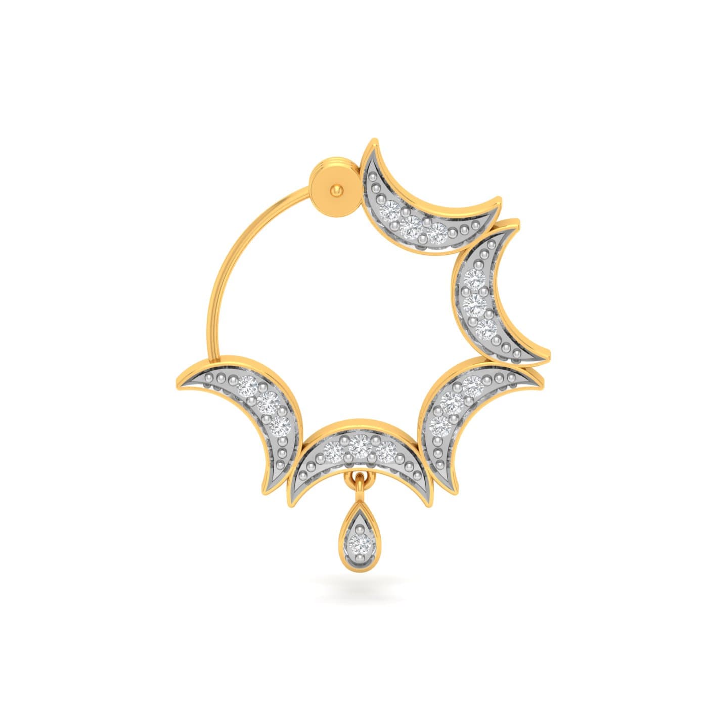 Nandani Moon Diamond Nosering