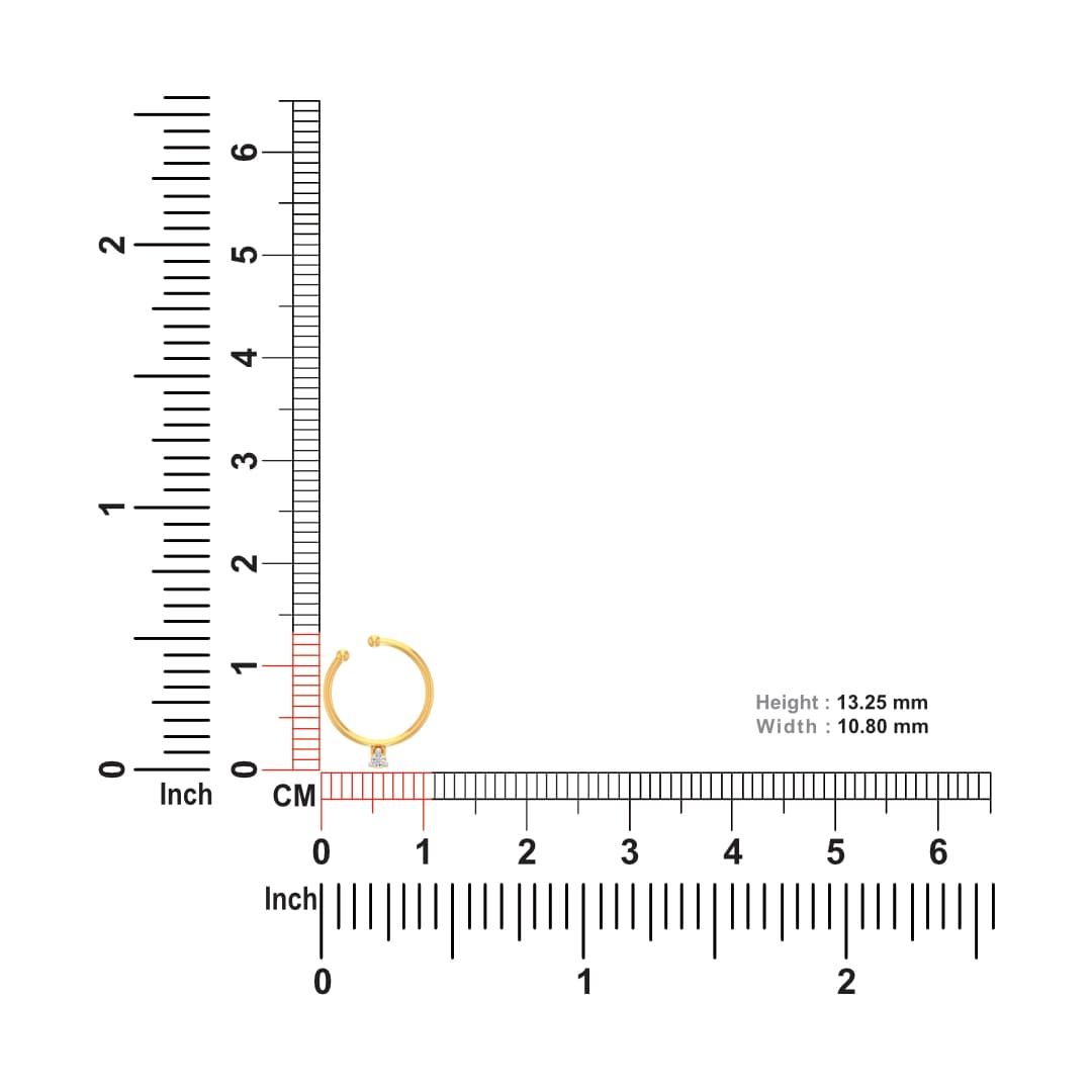 Valli Diamond Nosering