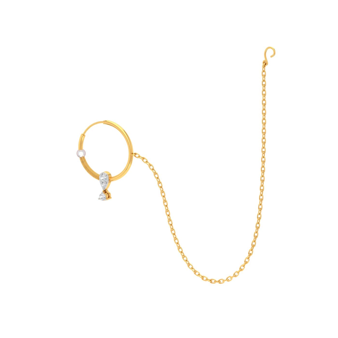 Sweta Diamond Nose Ring