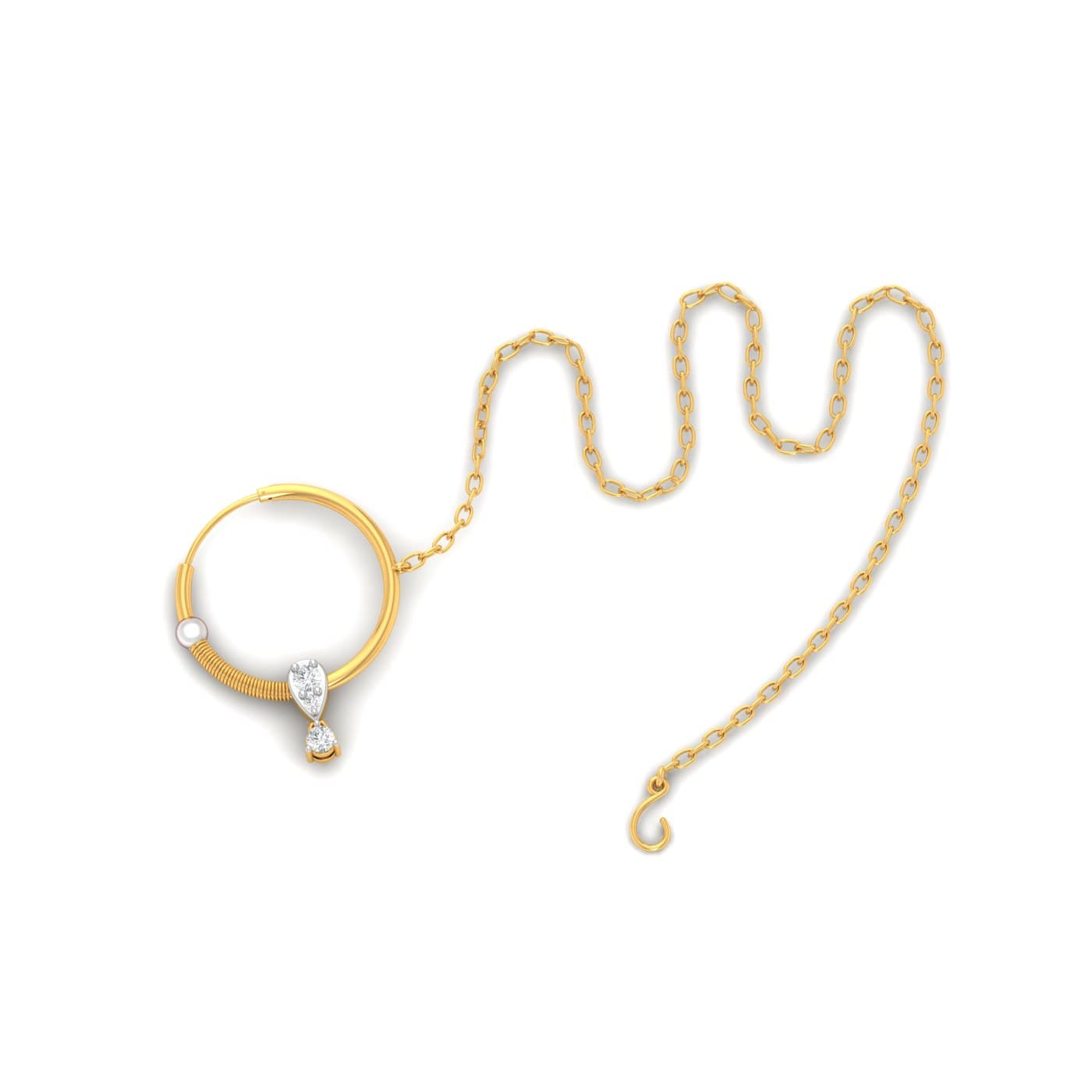 Sweta Diamond Nose Ring