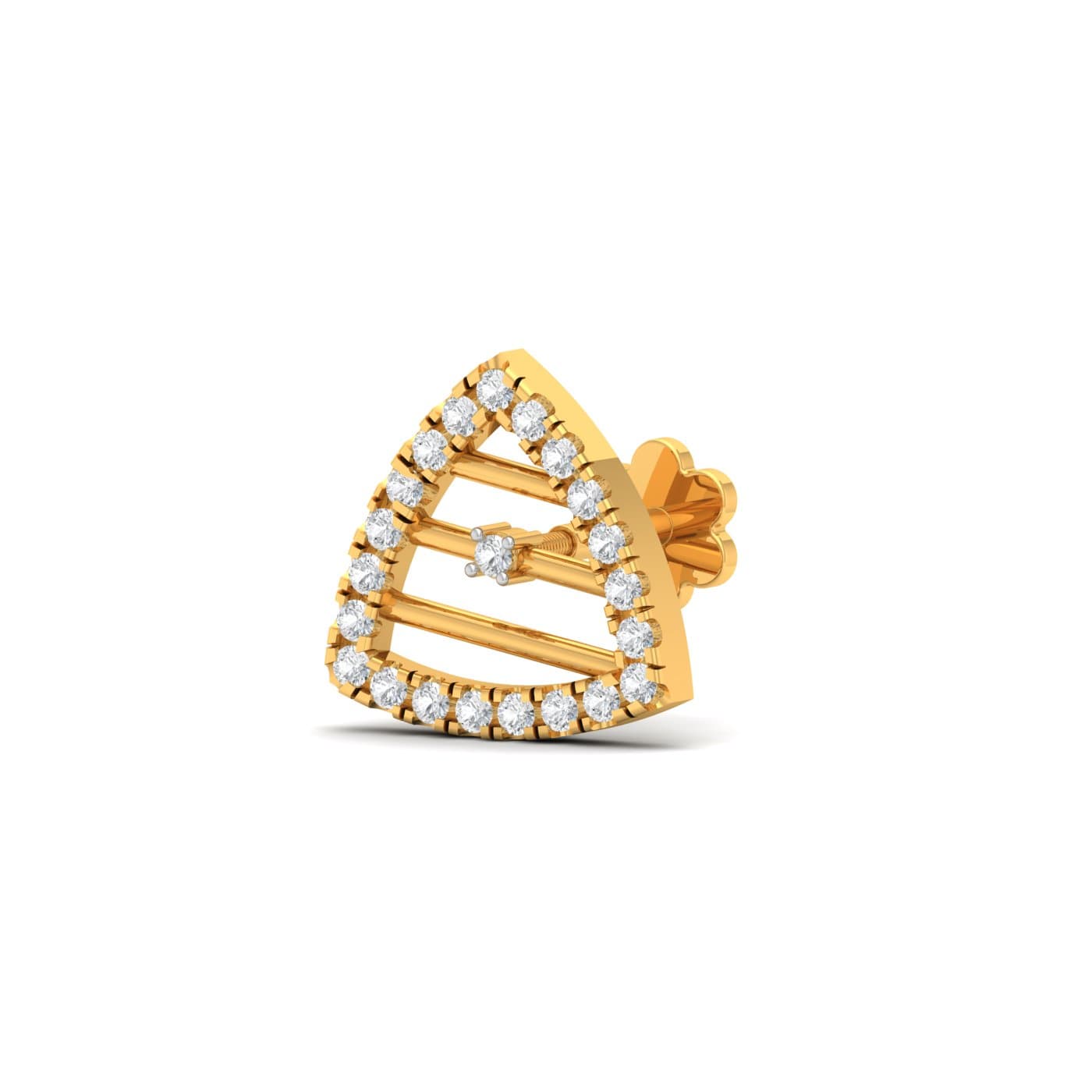 Eravati Diamond Screw Nosepin