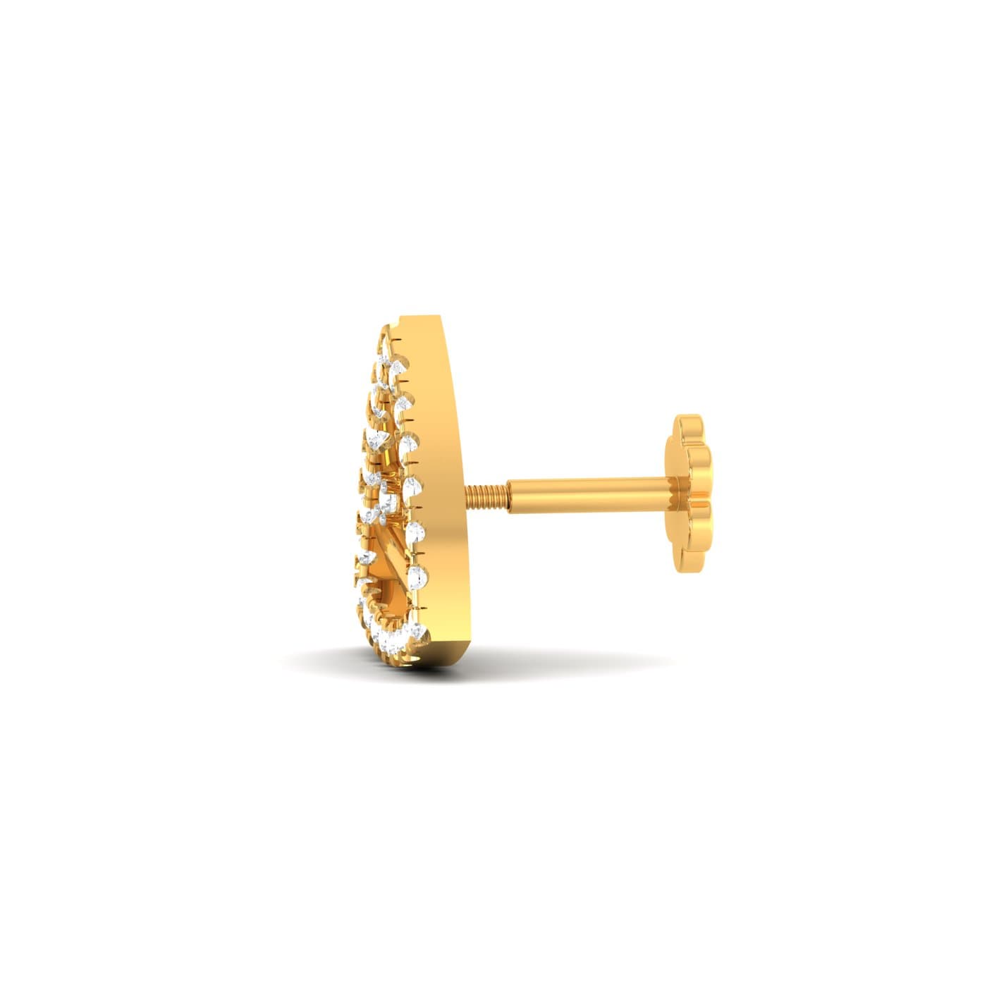 Eravati Diamond Screw Nosepin