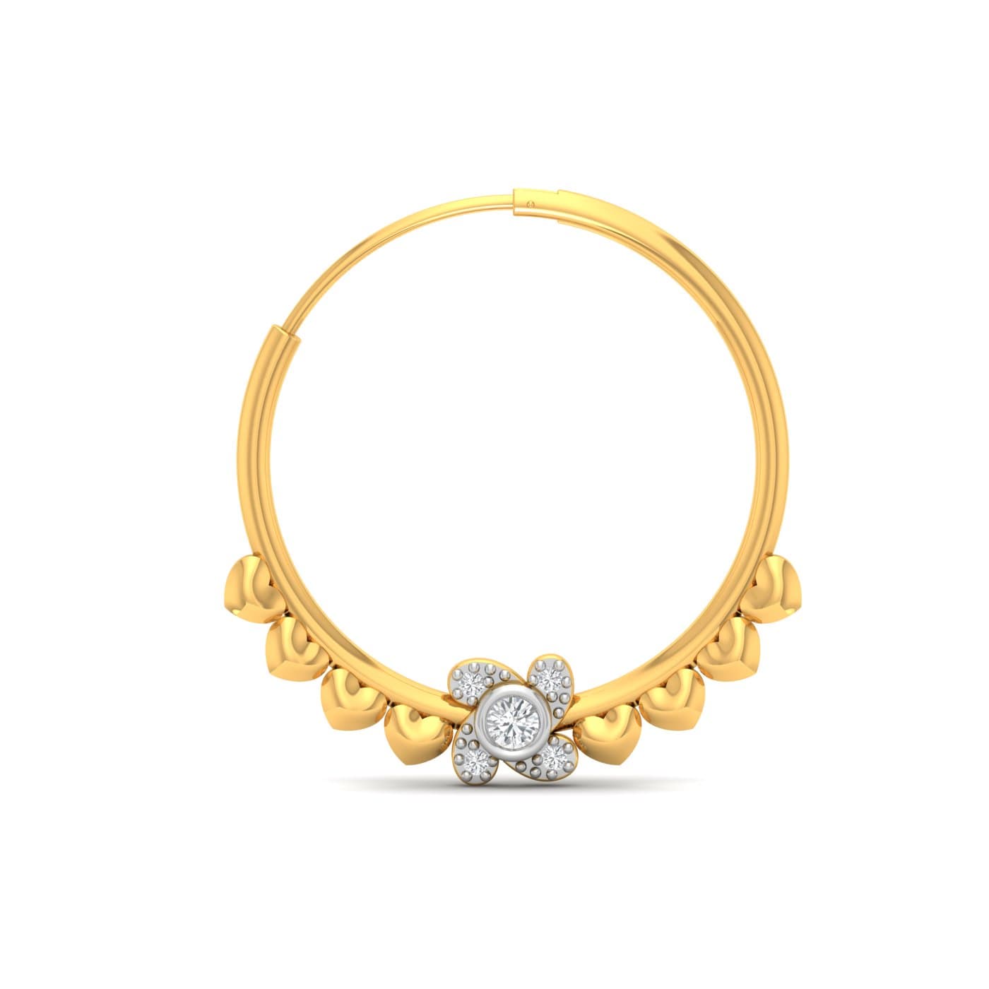 Jodha Diamond Nose Ring
