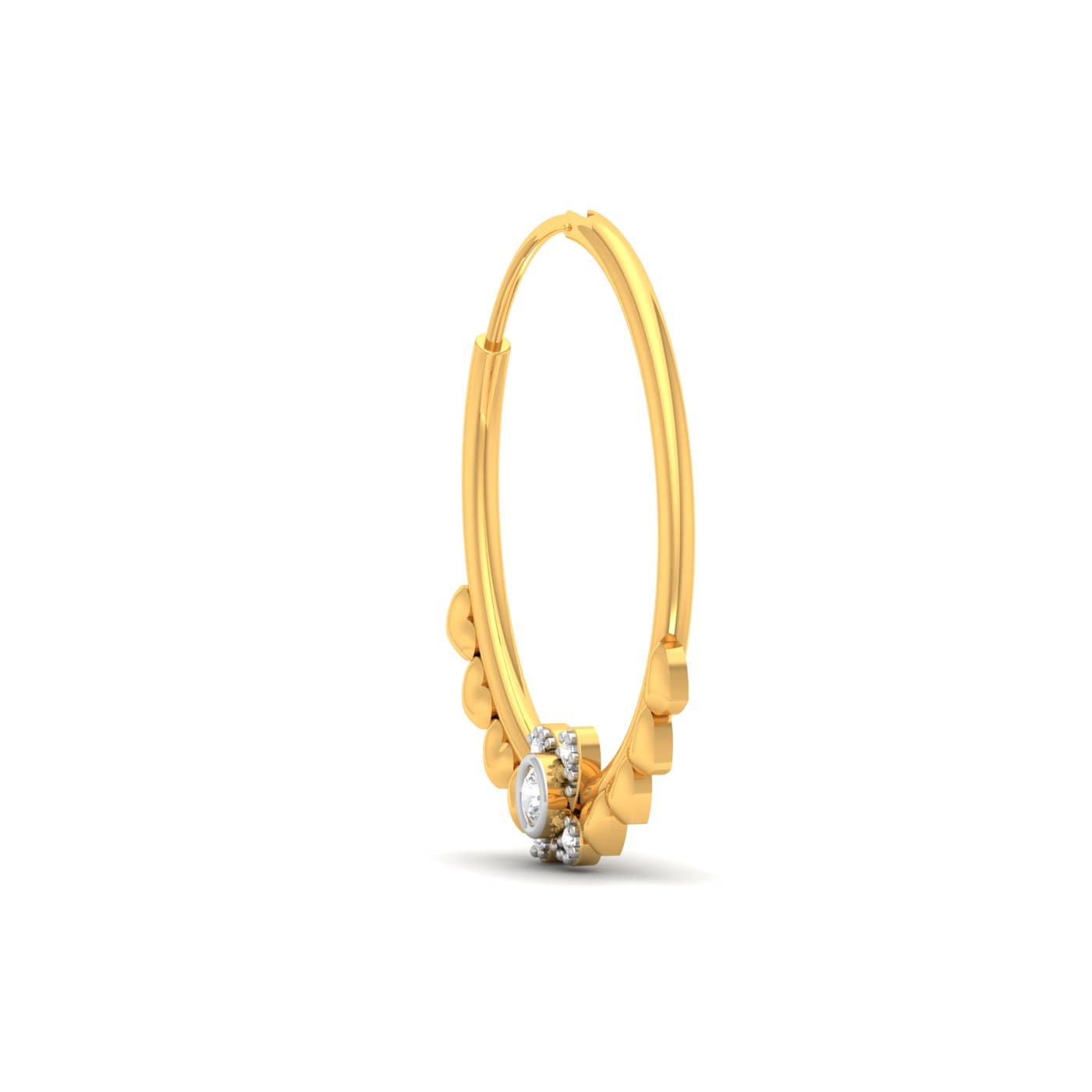 Jodha Diamond Nose Ring