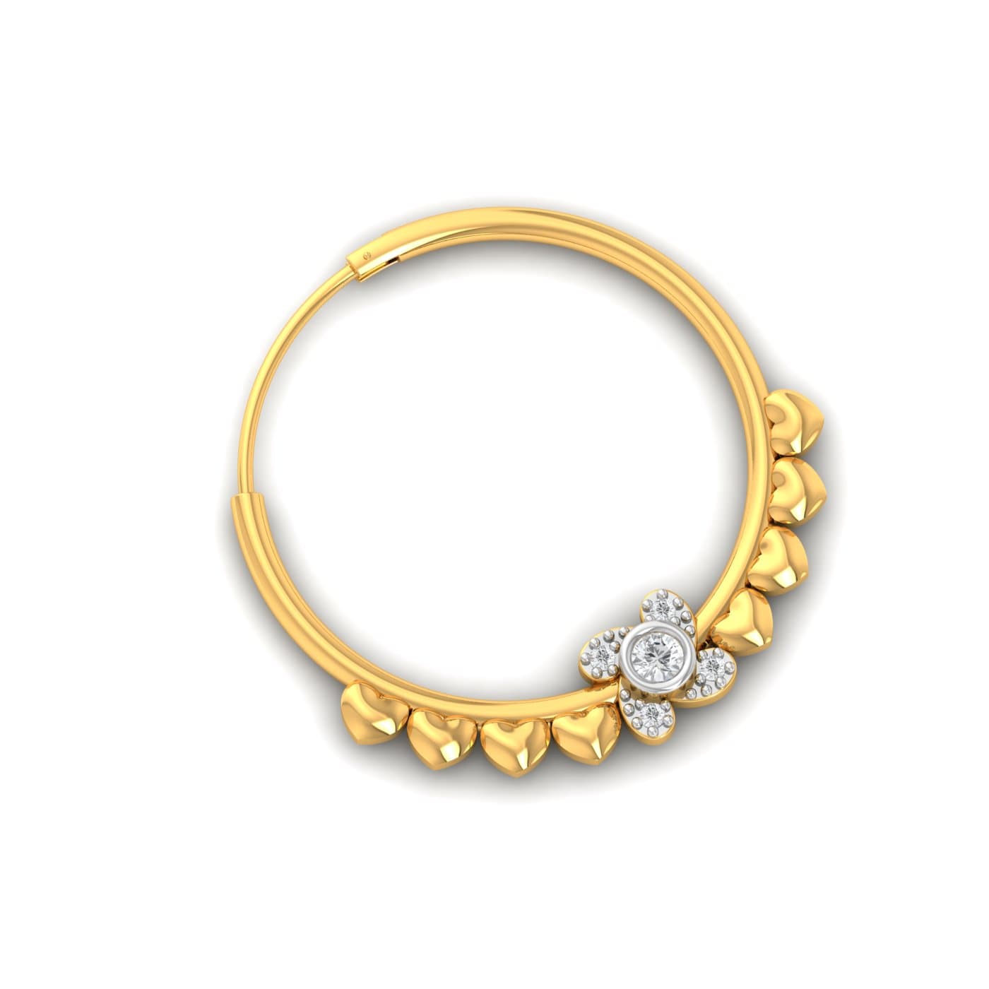 Jodha Diamond Nose Ring