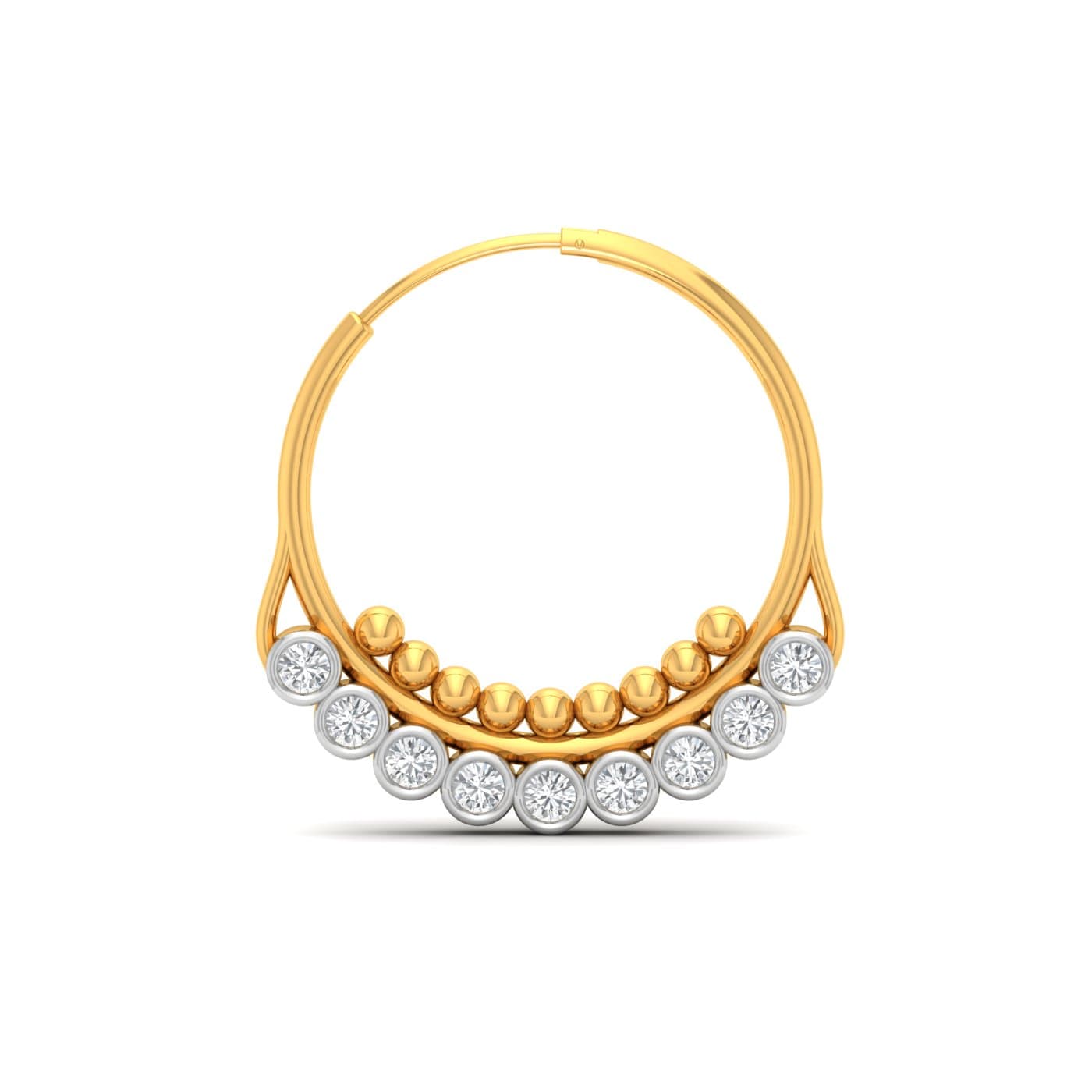 Jodha Diamond Nath Nose Ring