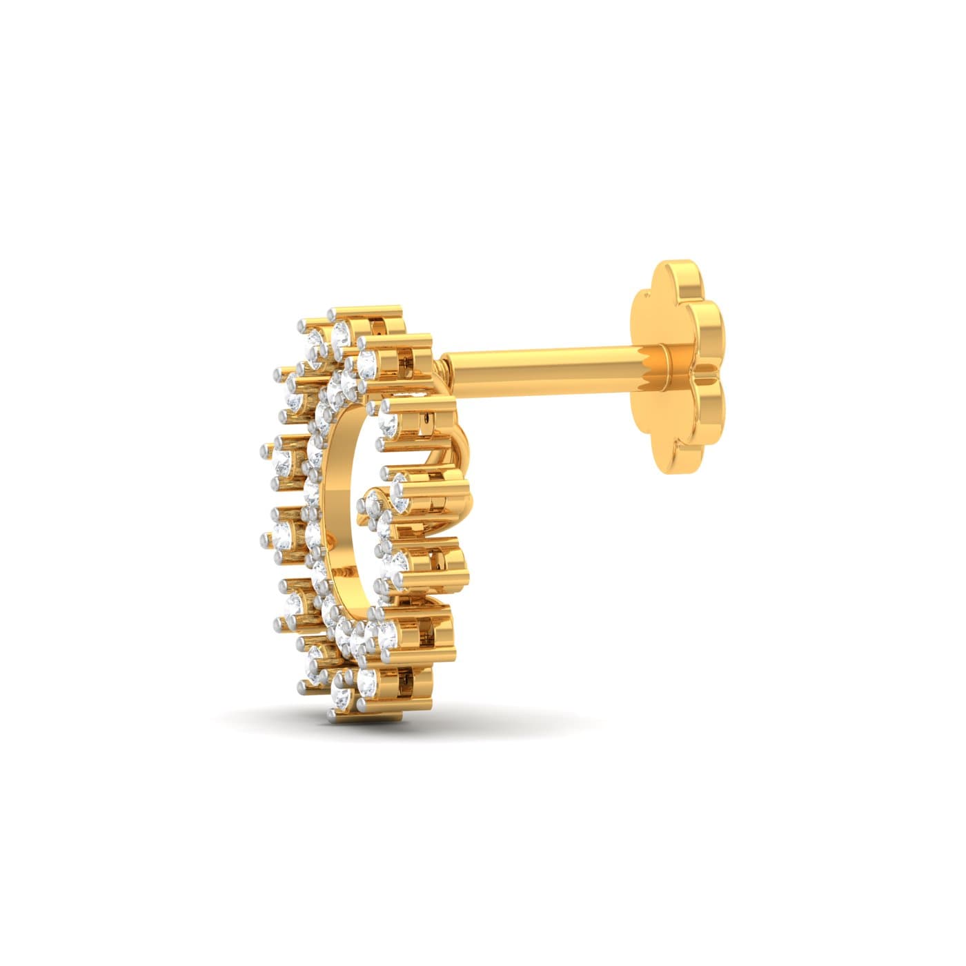 Kollywood Traditional Screw Nose Pin