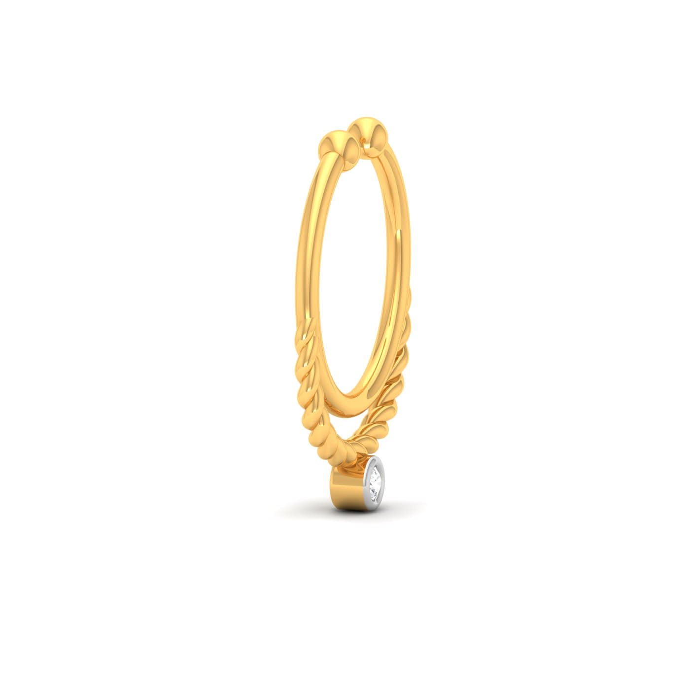 Horseshoe Nonpiercing Nose Ring
