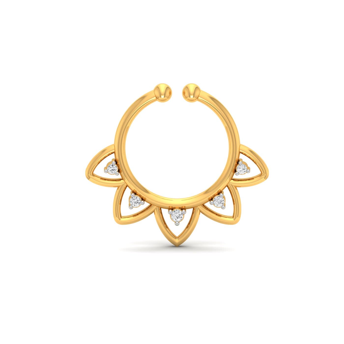 Septum Non Piercing Nose Ring