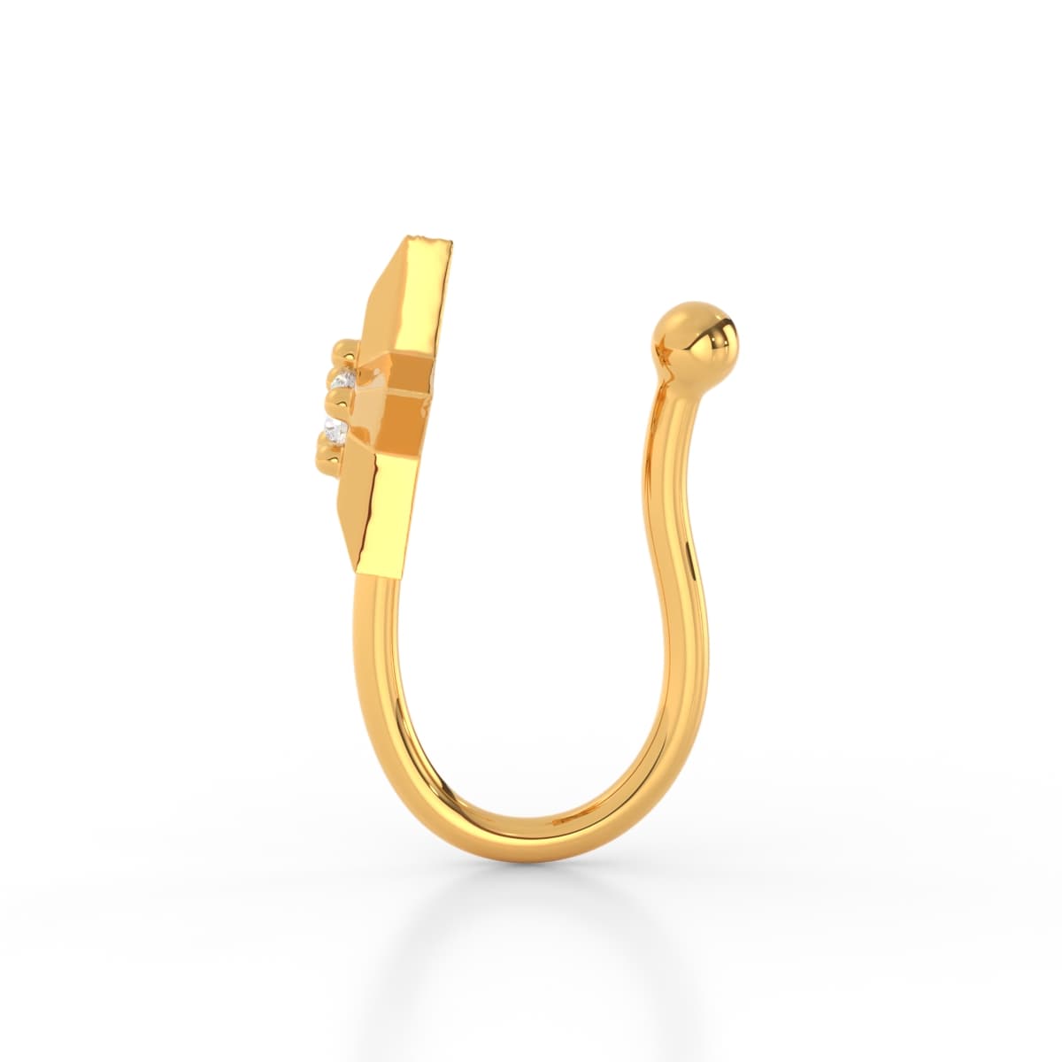 Twinkle Star Non Piercing Nose Pin