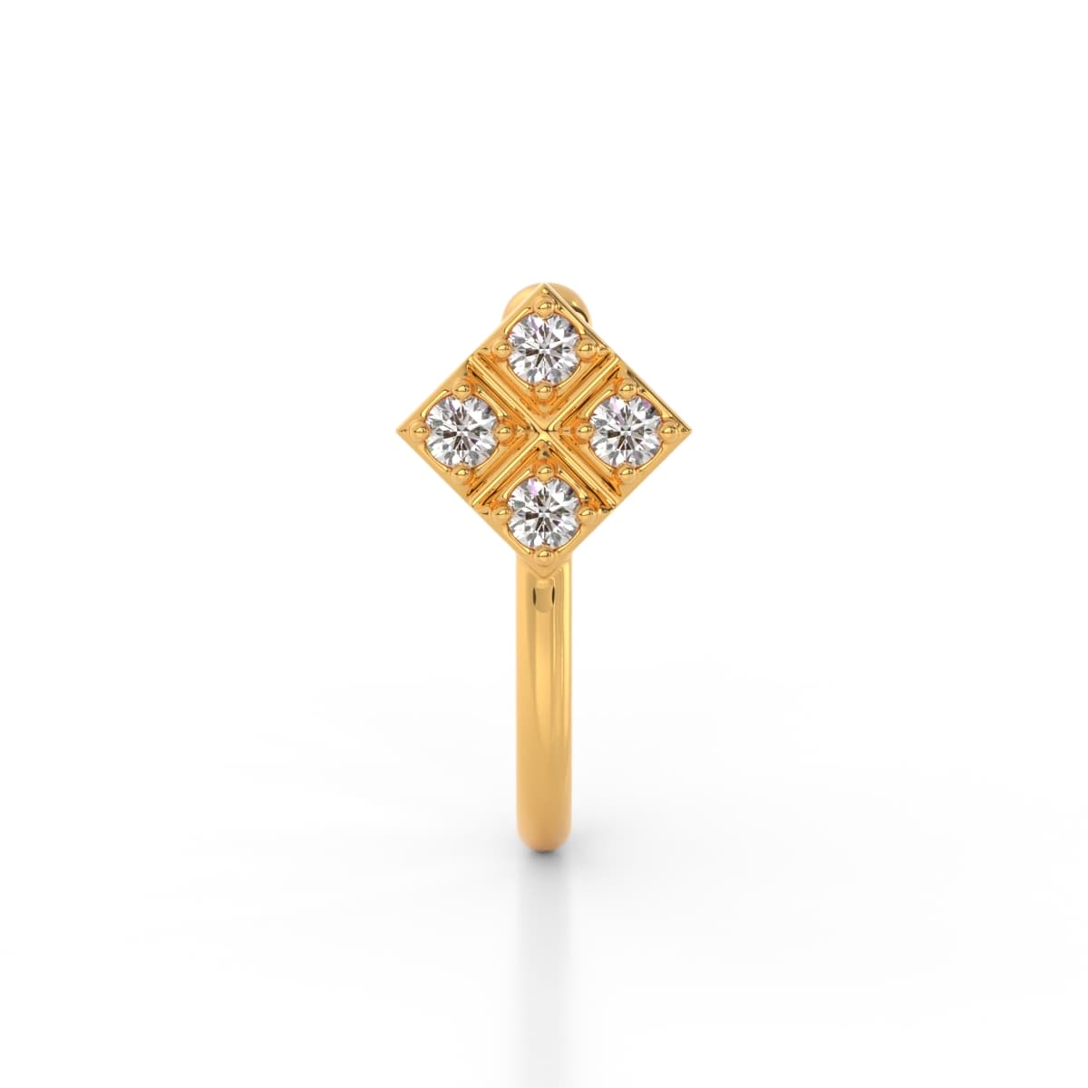 Trice Diamonds Non Piercing Nose Pin